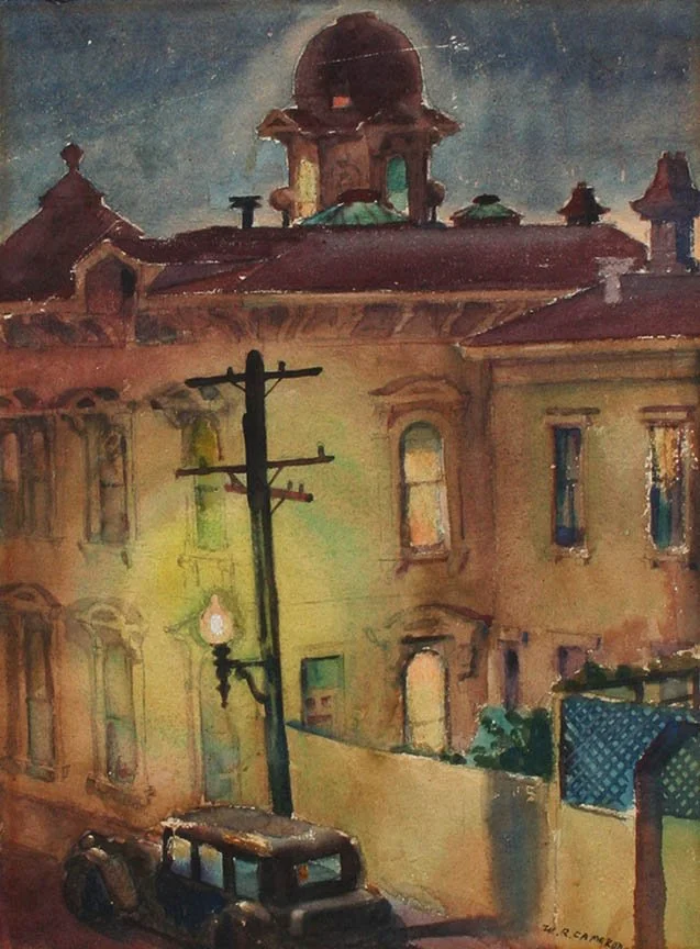 Old  House at Pierce & Fulton Street, San Fransico