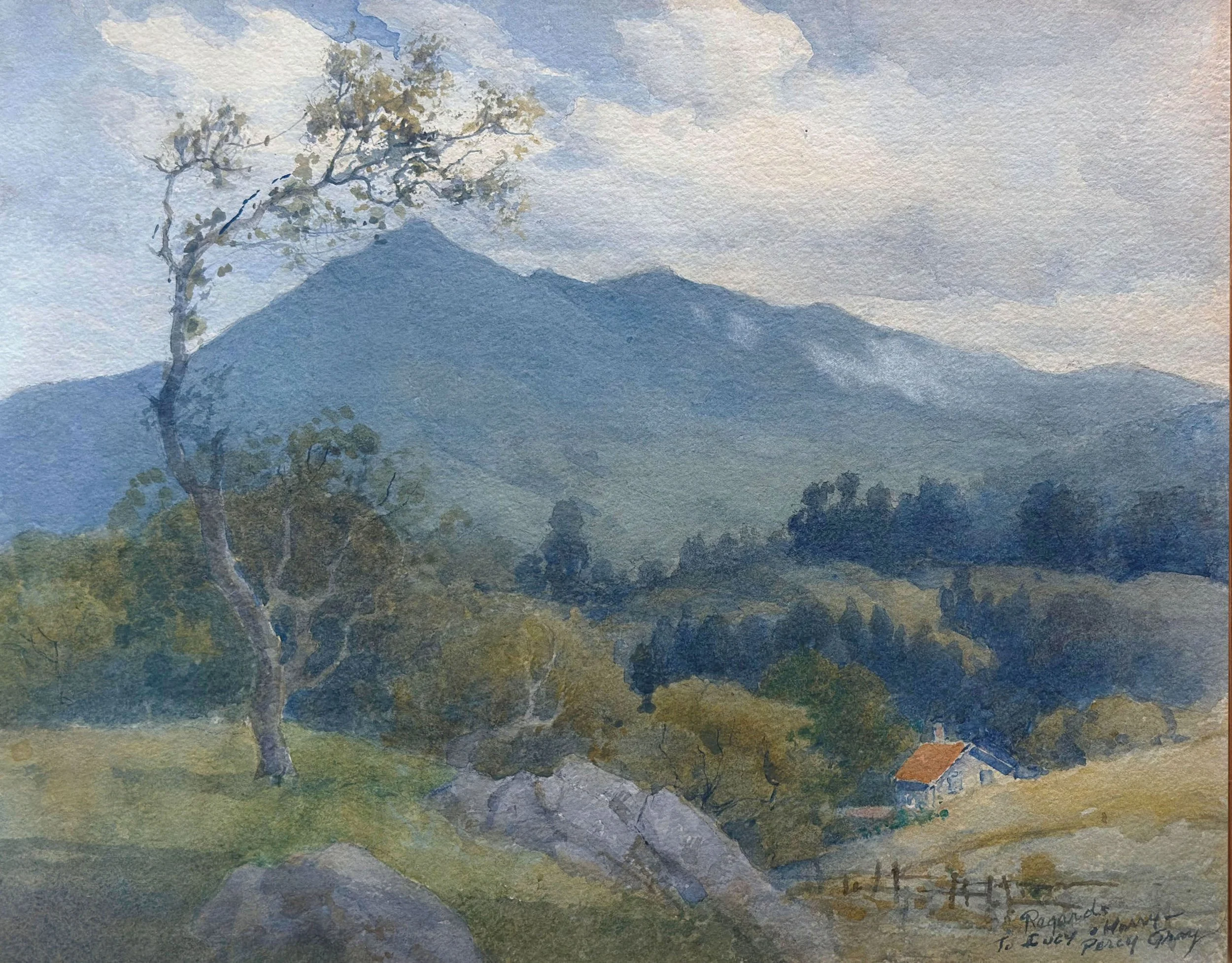 Homesite with Mt. Tamalpais in Distance 