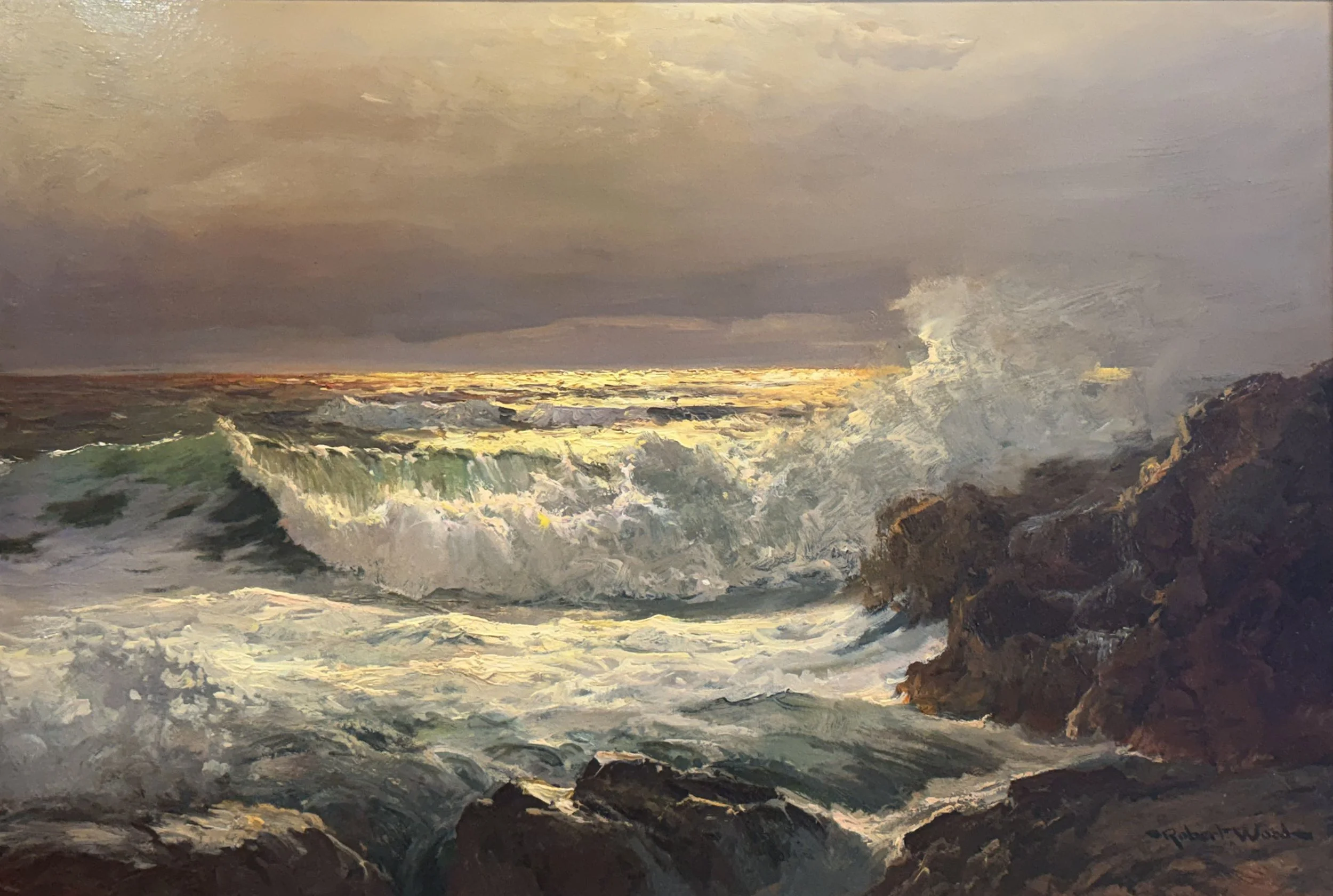 Wood - Surf at Sunset - 22x32 Frameless.jpg
