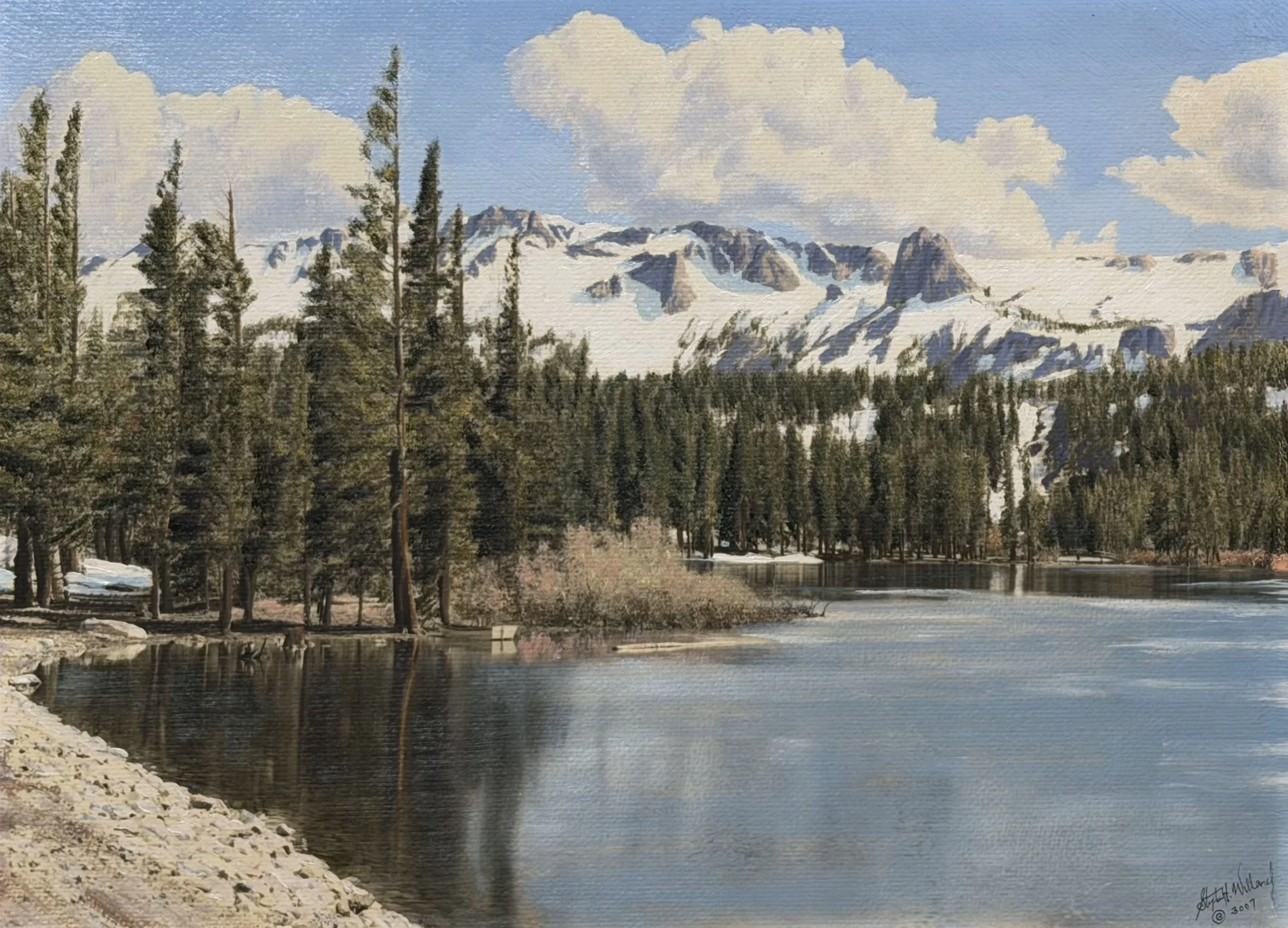 View of Mammoth Lake