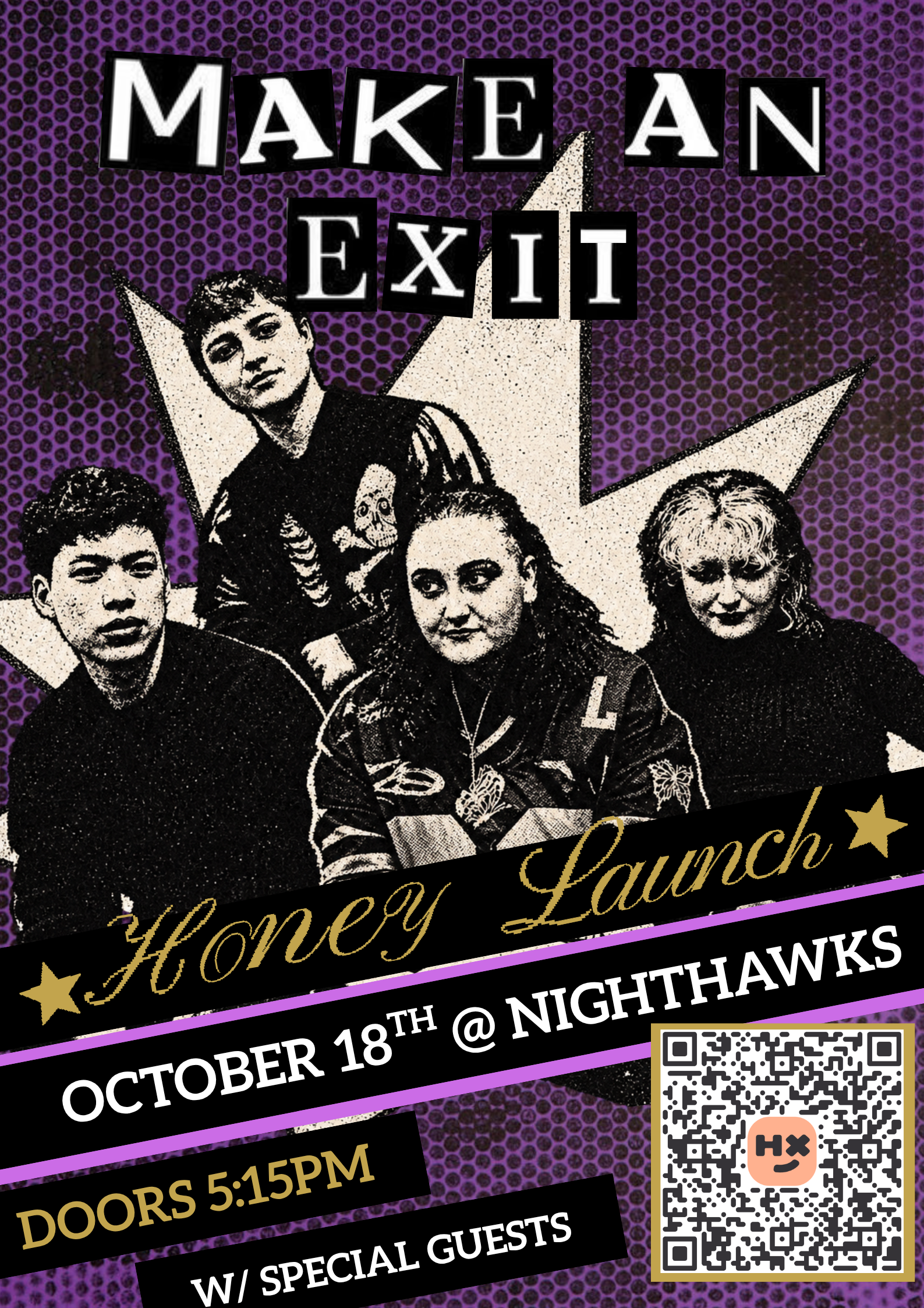 MAKE AN EXIT - HONEY SINGLE LAUNCH