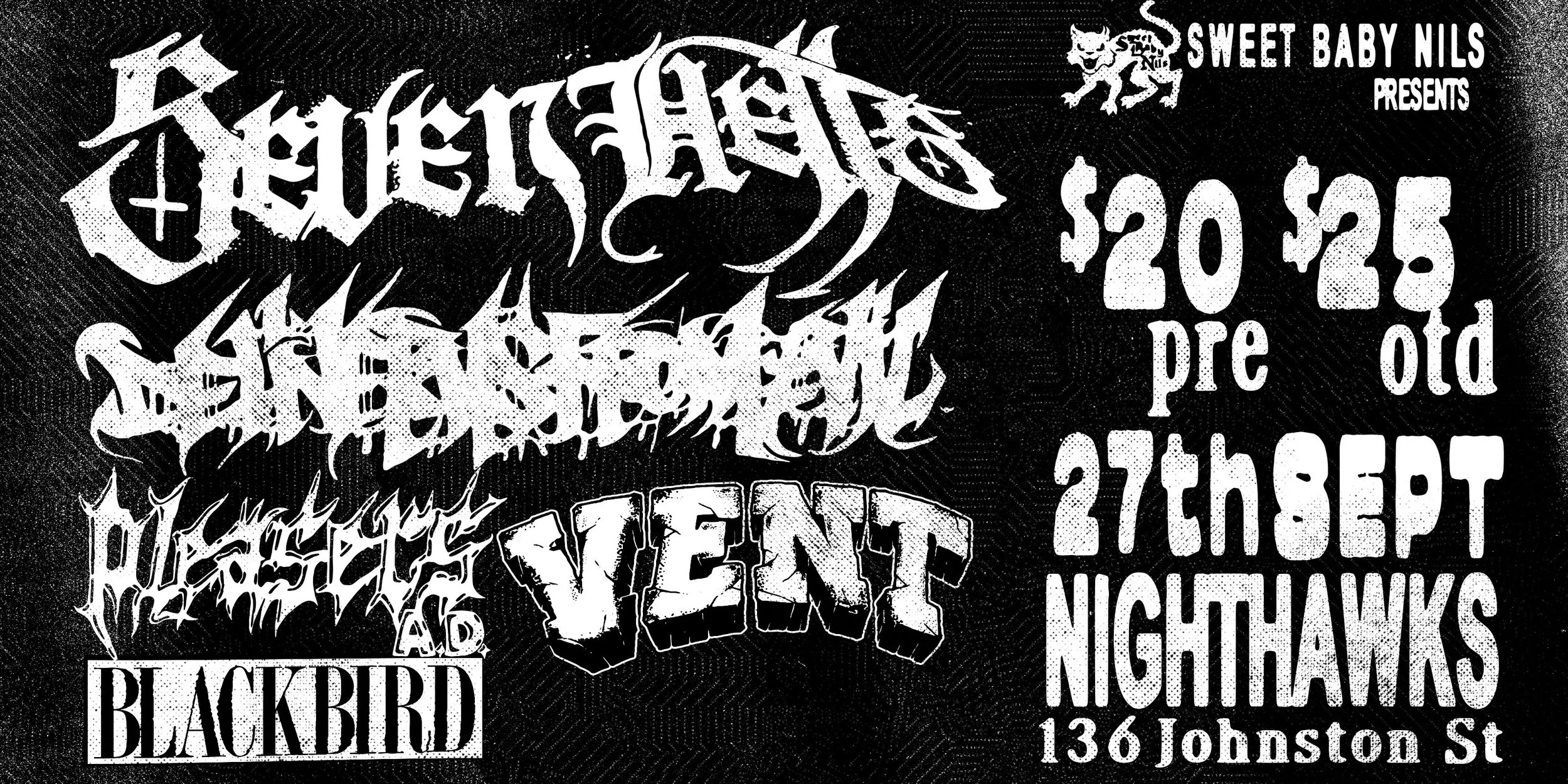 Seven Hells & Deliver Us From Evil @ Nighthawks