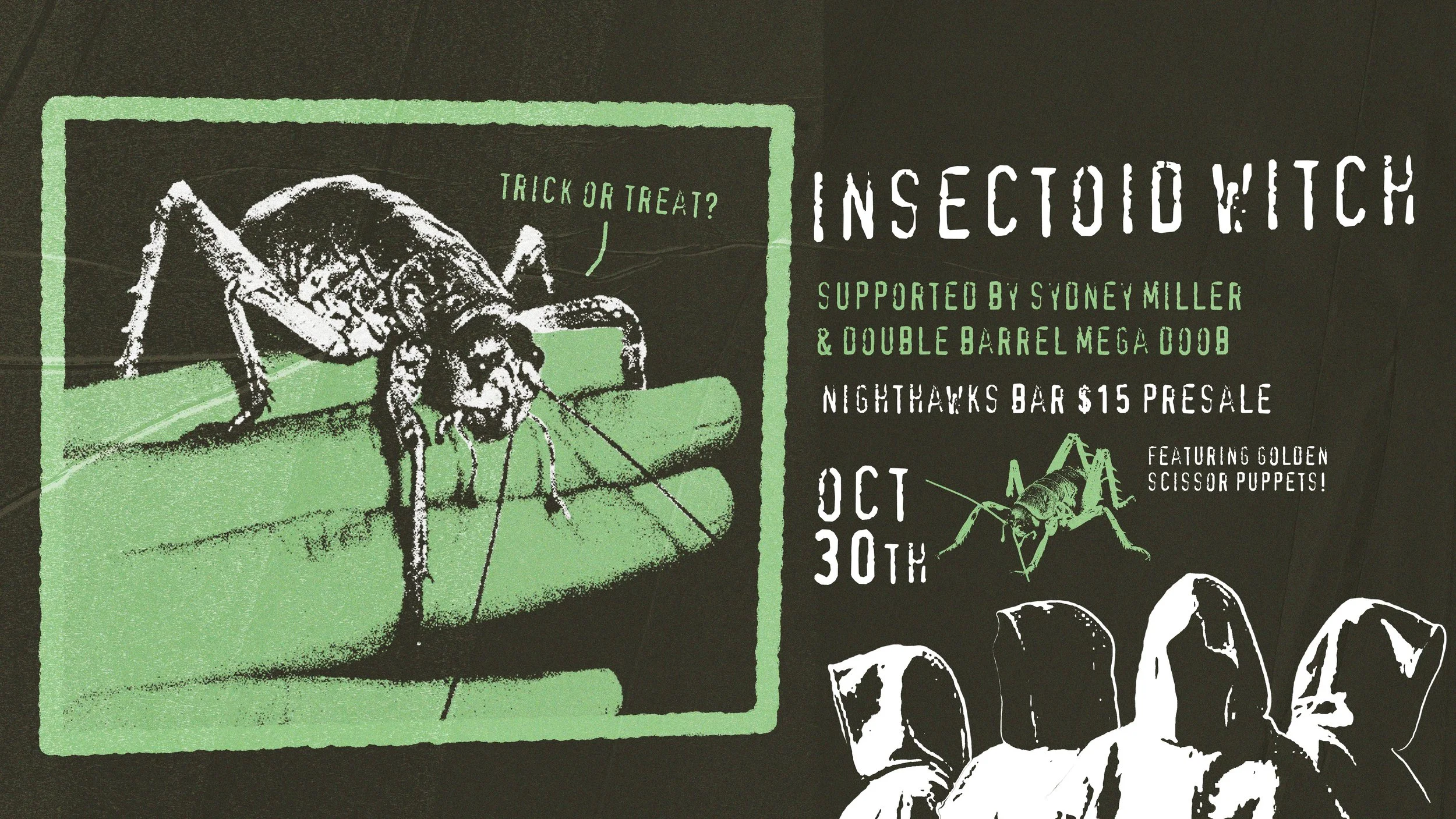Insectoid Witch Halloween Eve