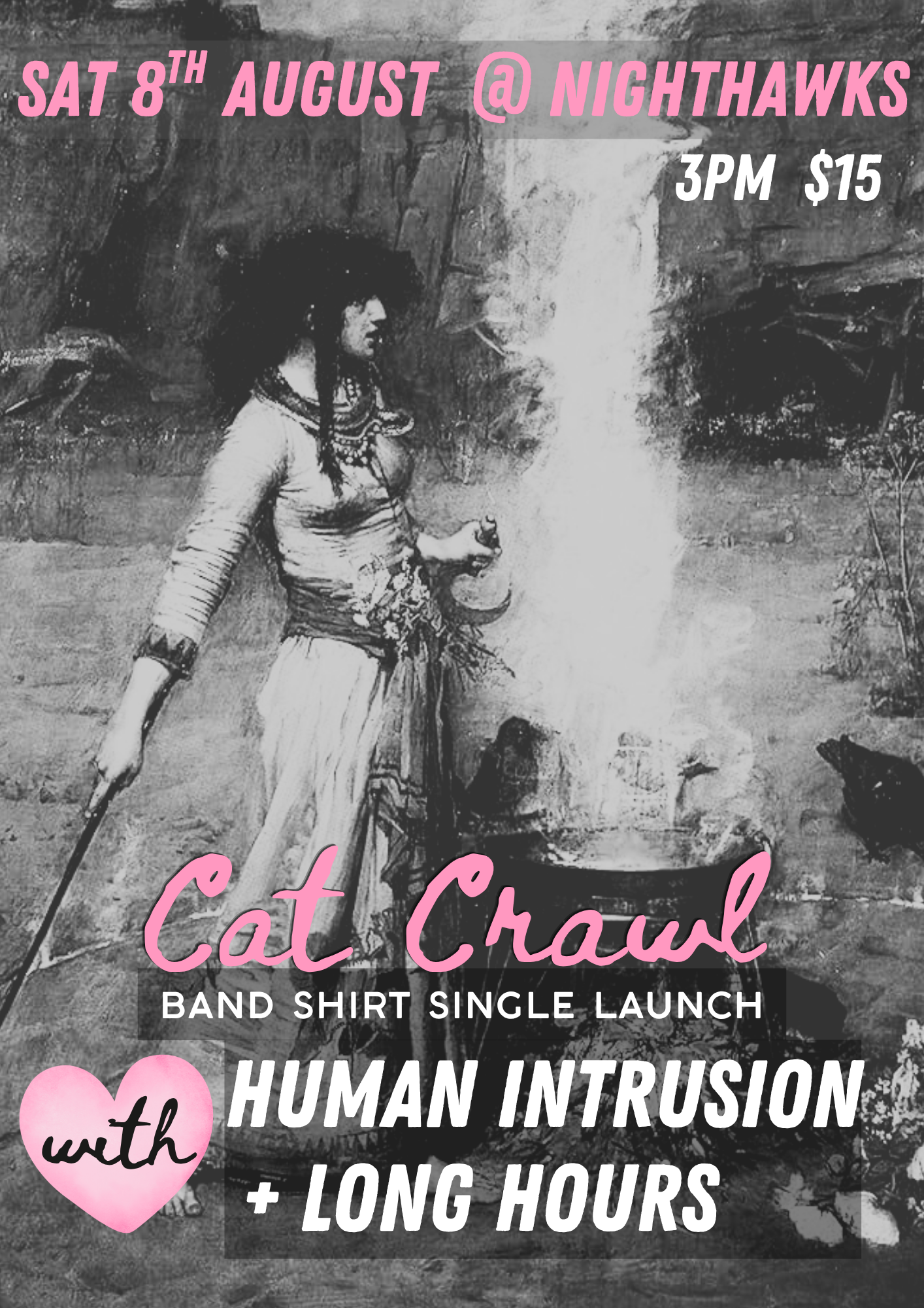 Cat Crawl - Band Shirt Single Launch