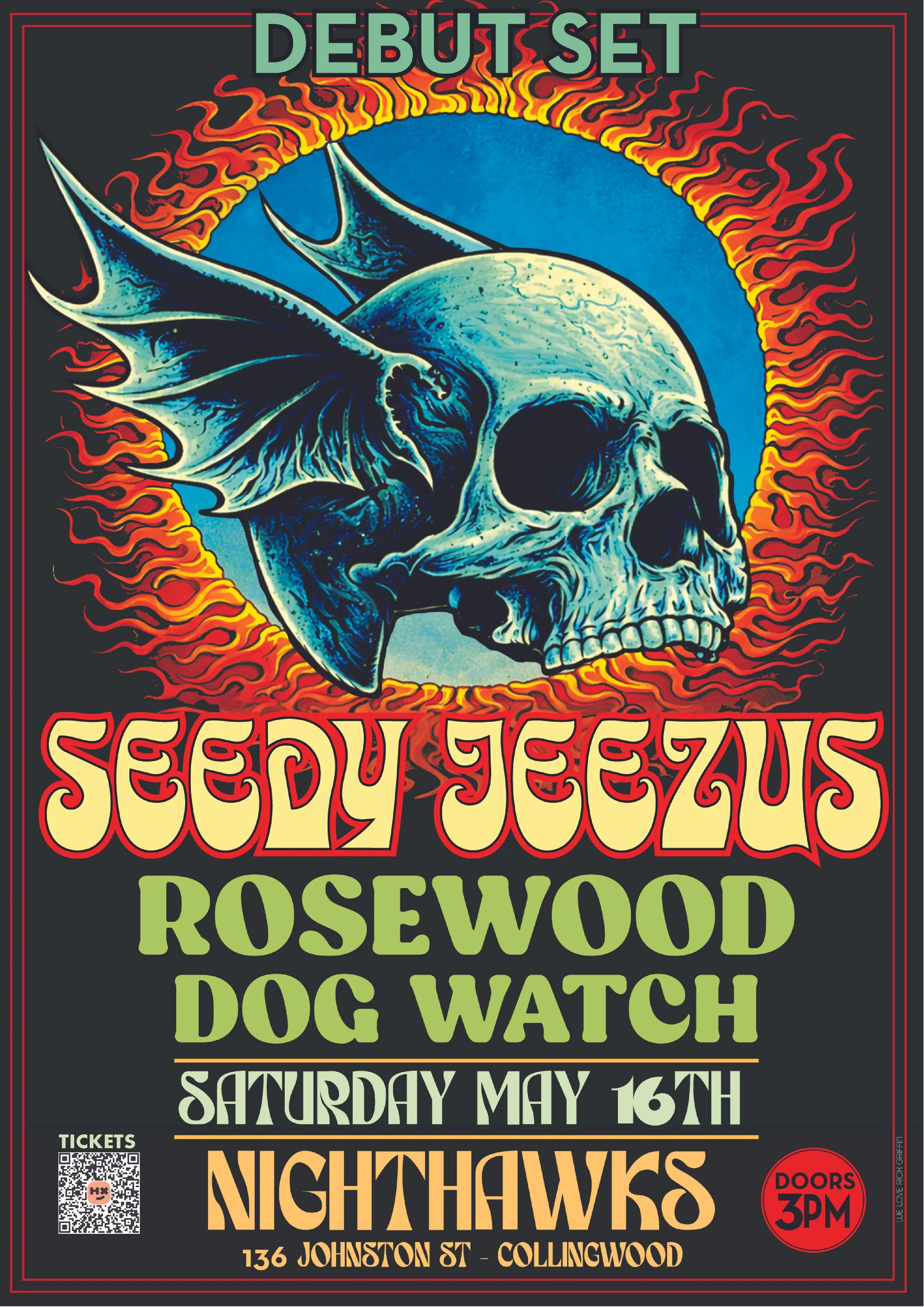 Seedy Jeezus - Debut Set w/ Rosewood &amp; Dog Watch (Nighthawks Residency)