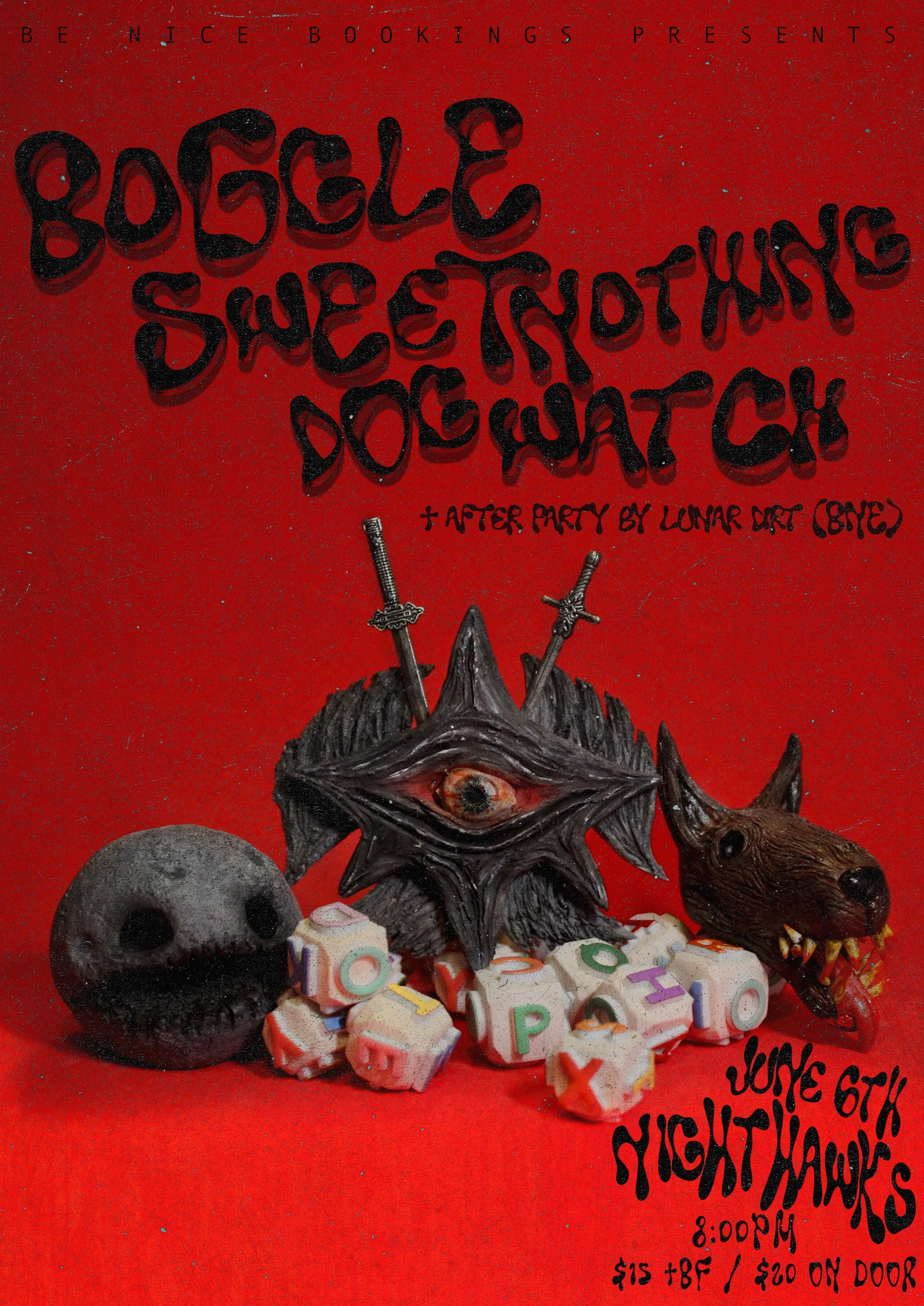 BOGGLE w/ SWEET NOTHING &amp; DOG WATCH 