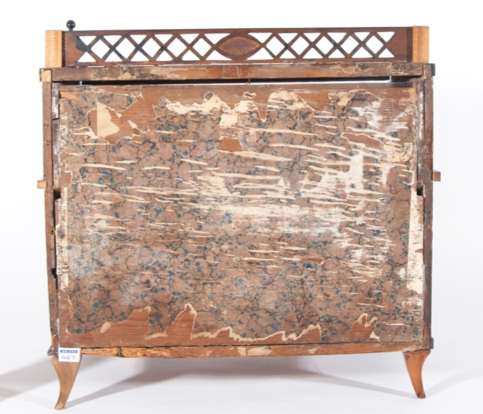 Back panel, pre-restoration