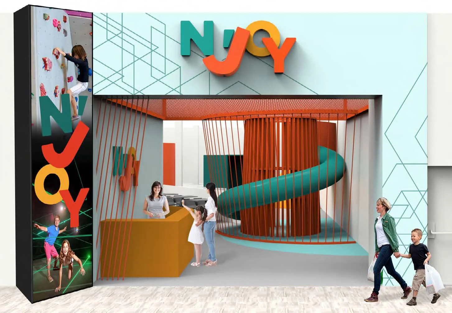Concept parc indoor N’JOY