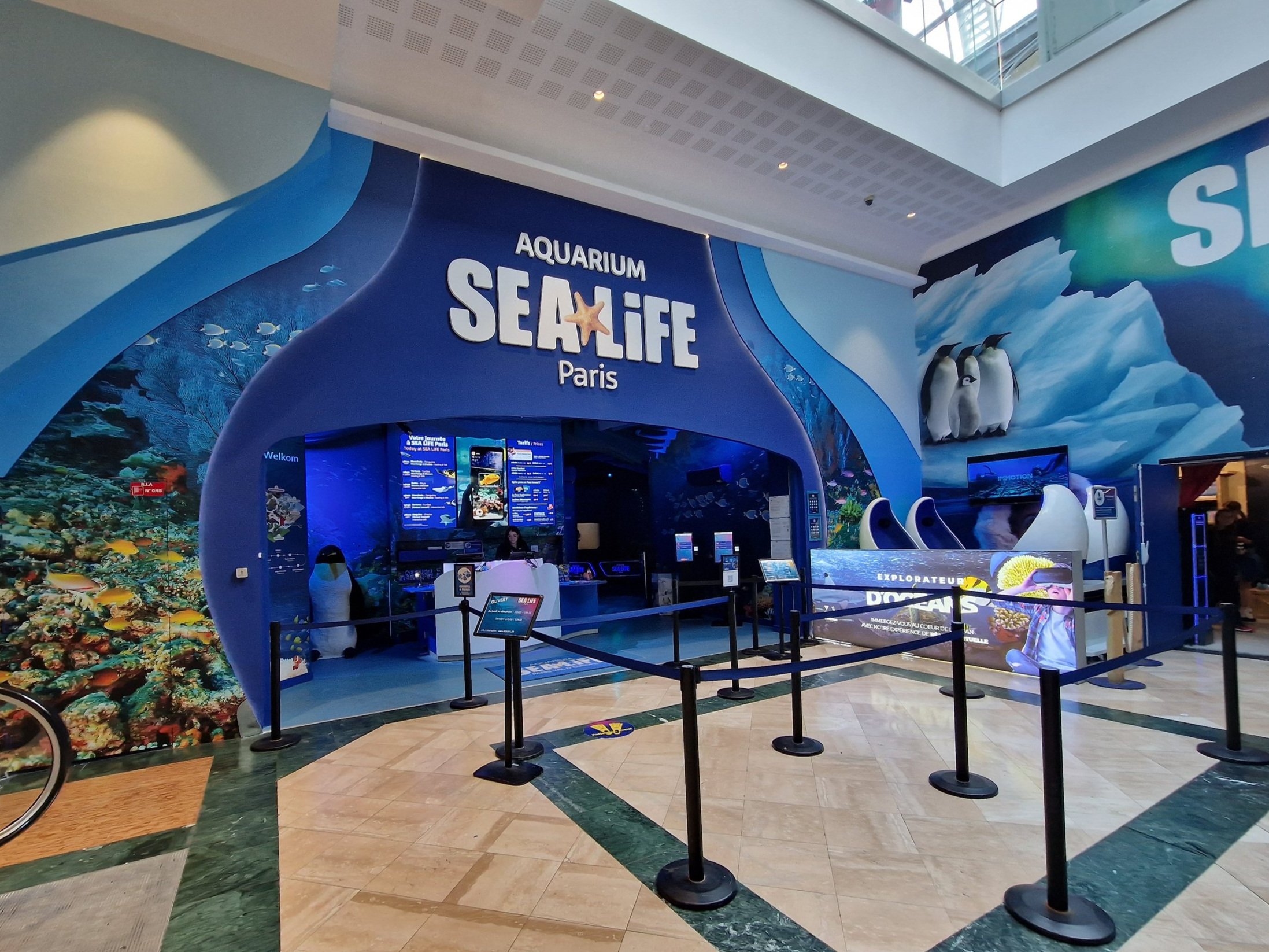 AQUARIUM SEALIFE ACCUEIL
