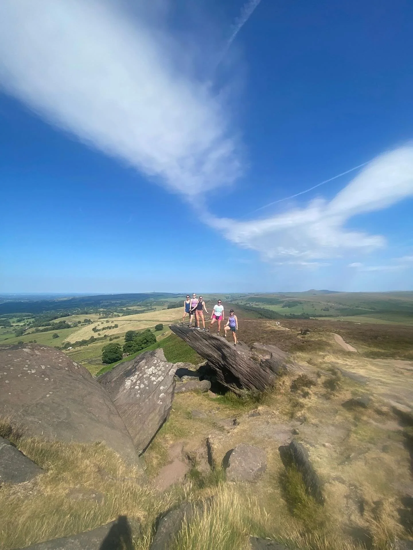 With our Yorkshire Three Peaks Fundraising Challenge fast approaching, members from our @blazetrails_staffordshire group thought they would get some training in by taking on 3 of Staffordshire&rsquo;s highest peaks. The expedition, in soaring tempera