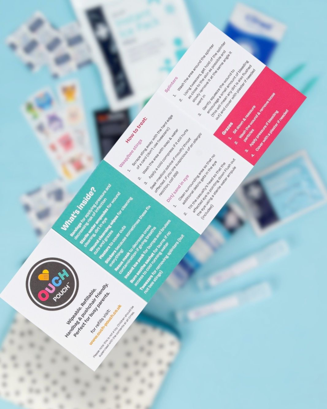 Ouch Pouch leaflet focus.png