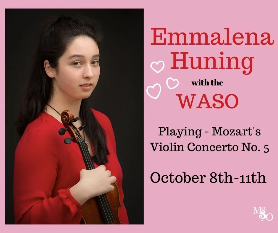 Emmalena Huning with the WASO - 2020