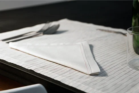 Red &amp; Blue Stripes Placemats