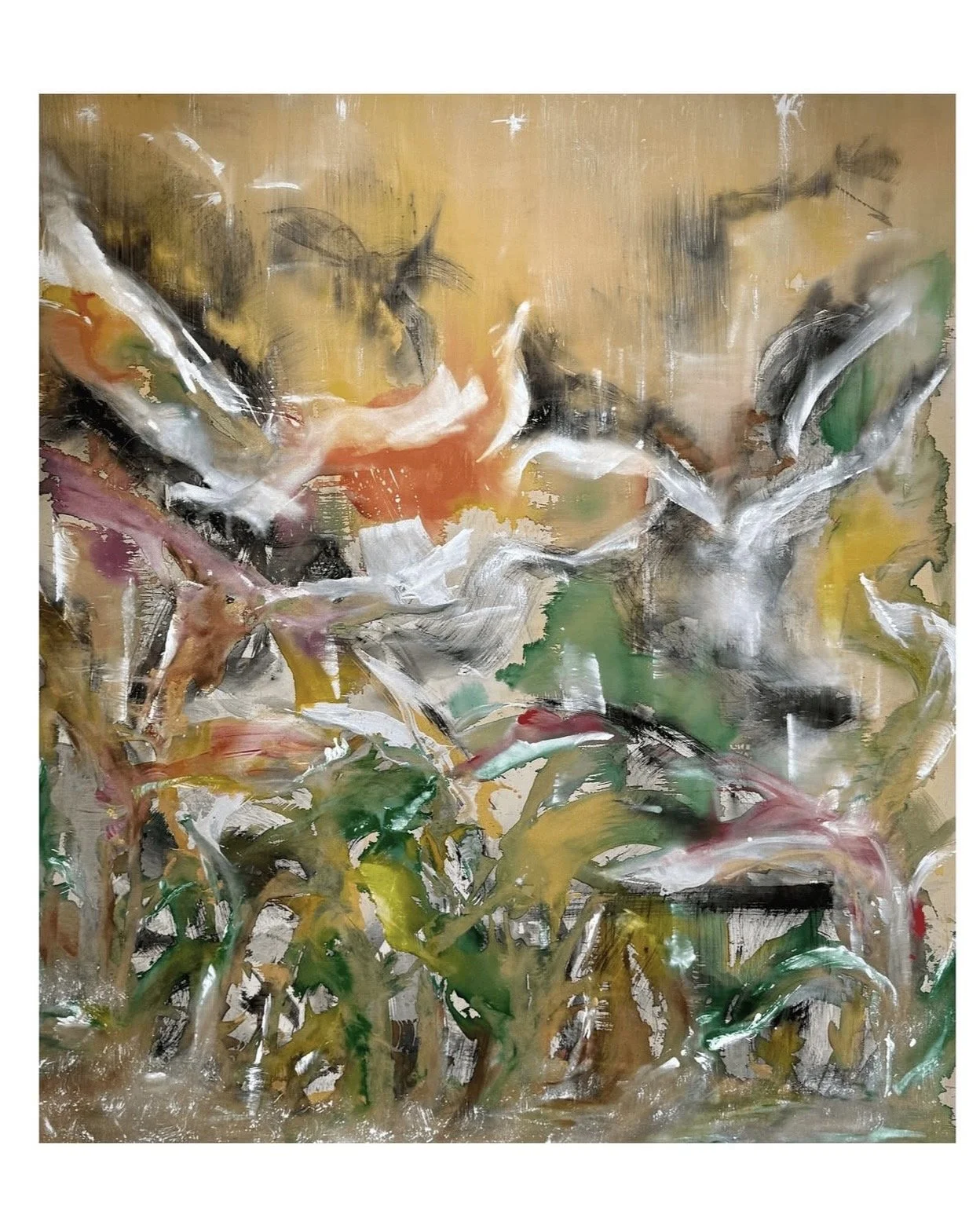 Aaron Kudi at the 1-54 Art Fair, represented by Adegbola Art Gallery
