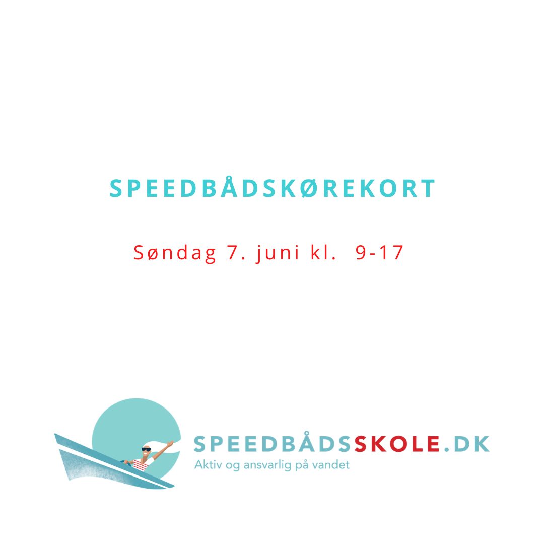 Speedbåds certifikat hold 7626