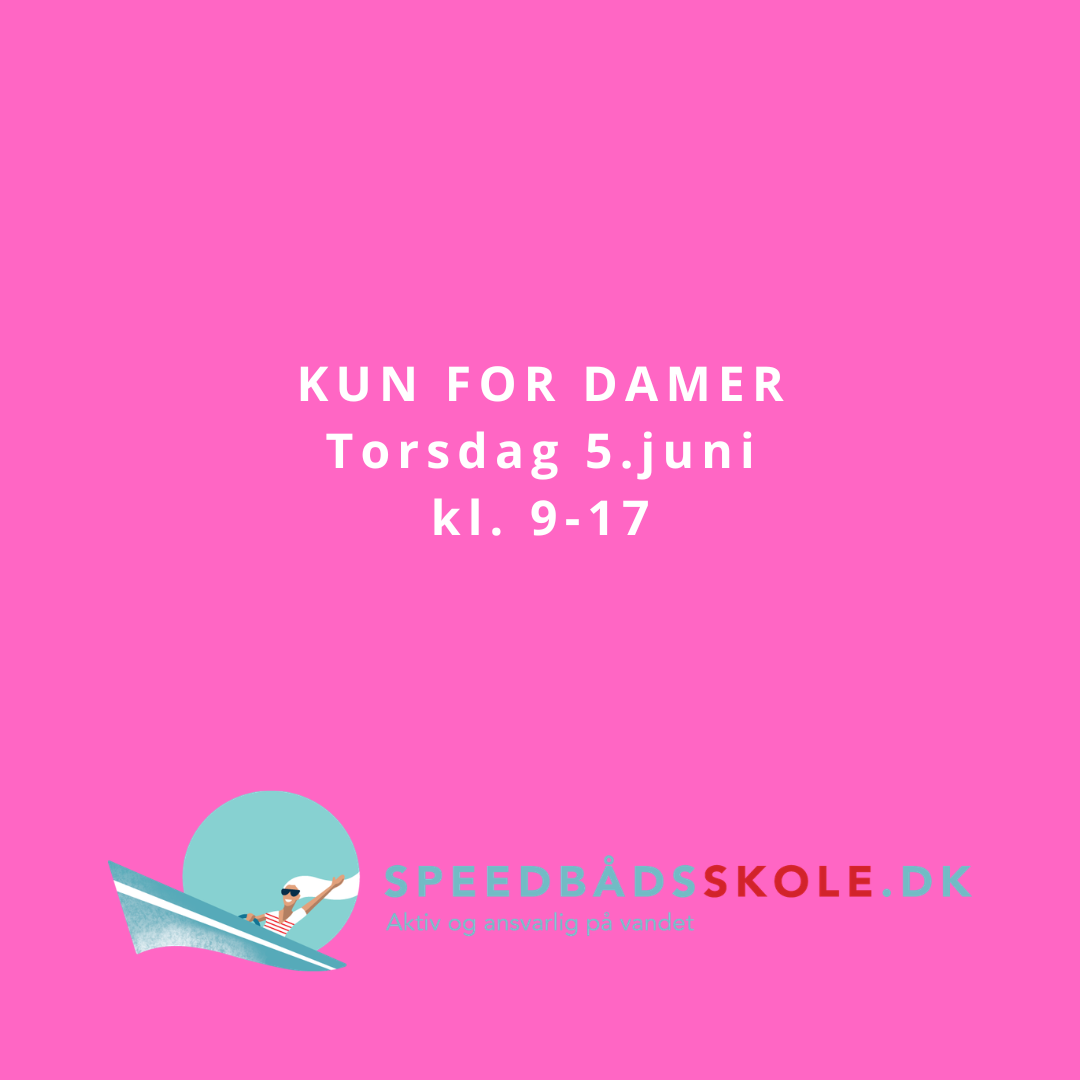 Speedbådskort Ladies Only 5626