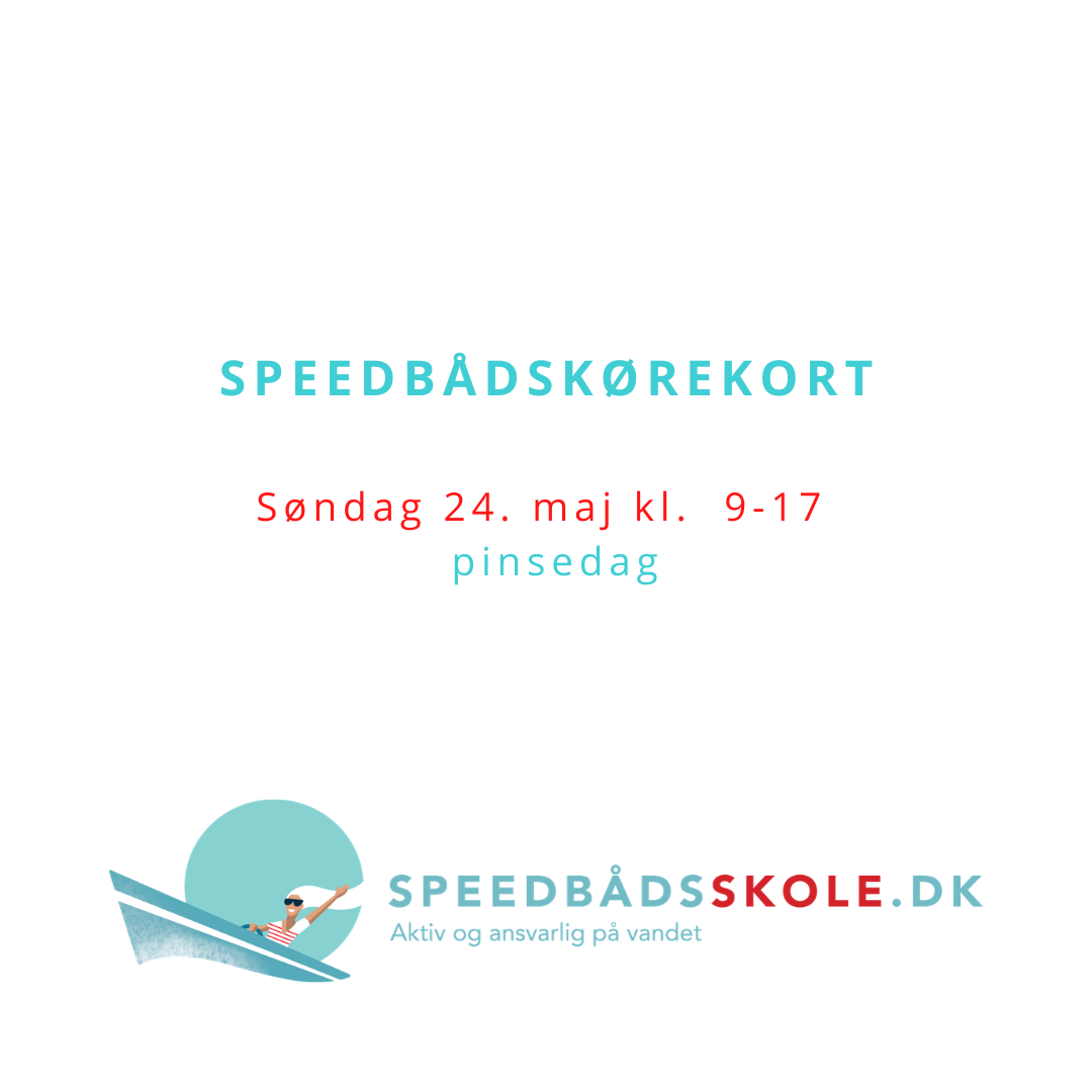 Speedbåds certifikat hold 24526