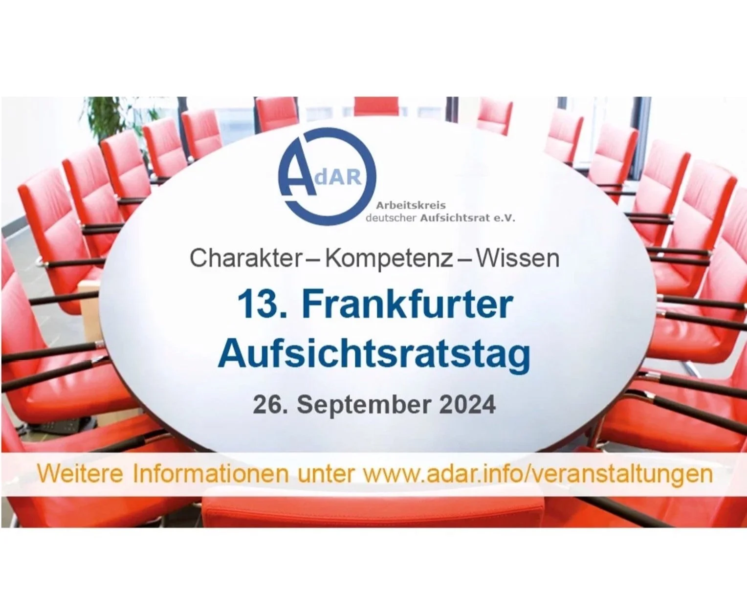 13. AdAR Aufsichtsratstag | 09/2024