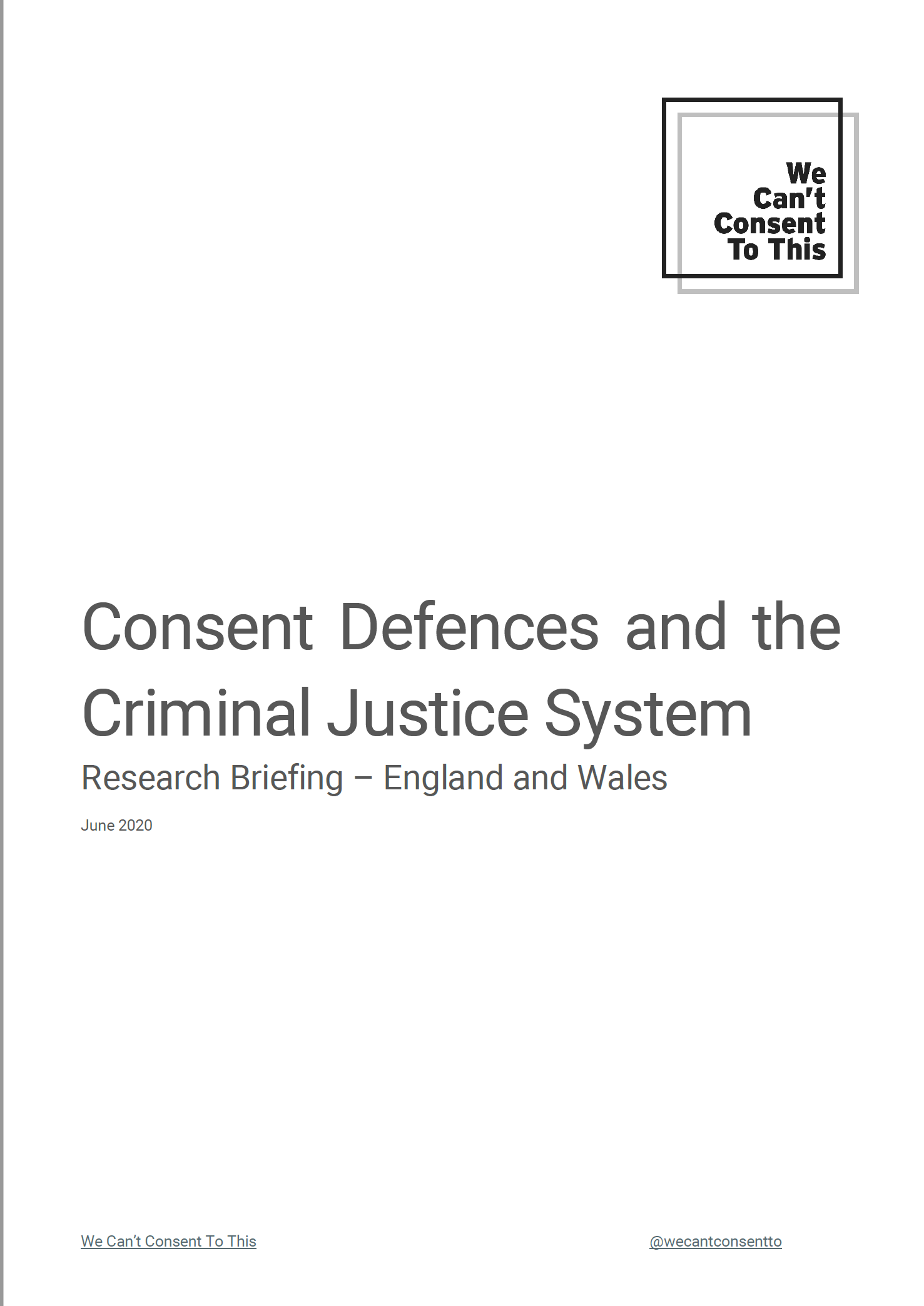 Read our research on rough sex defences in England and Wales 