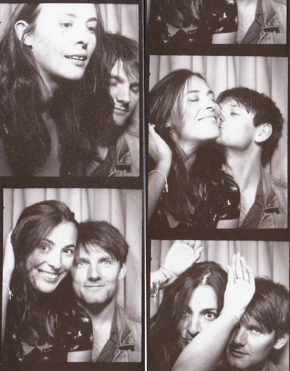 Couple in Photo Booth