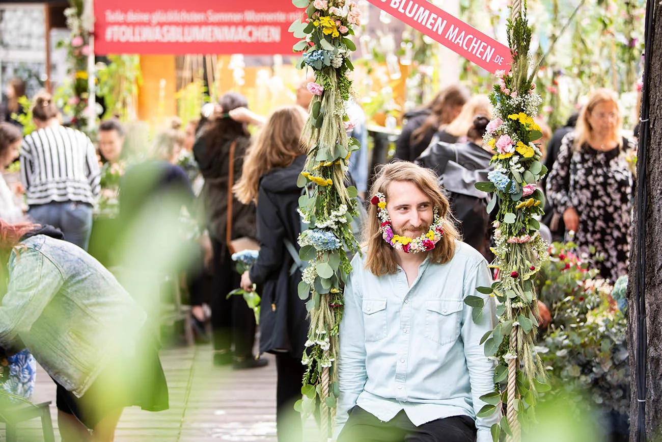 Midsommar Fest mit tollwasblumenmachen.de im Urban Spree