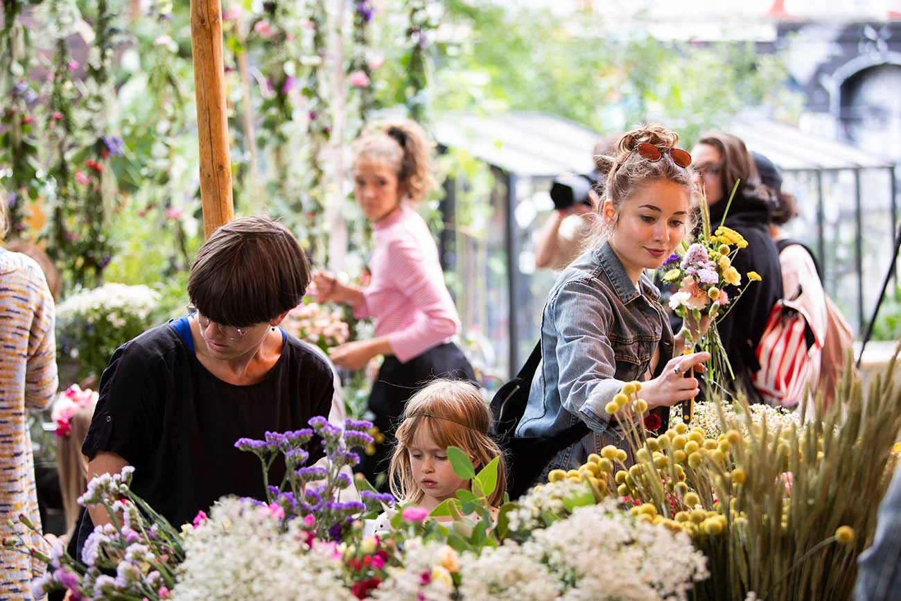 Midsommar Fest mit tollwasblumenmachen.de im Urban Spree