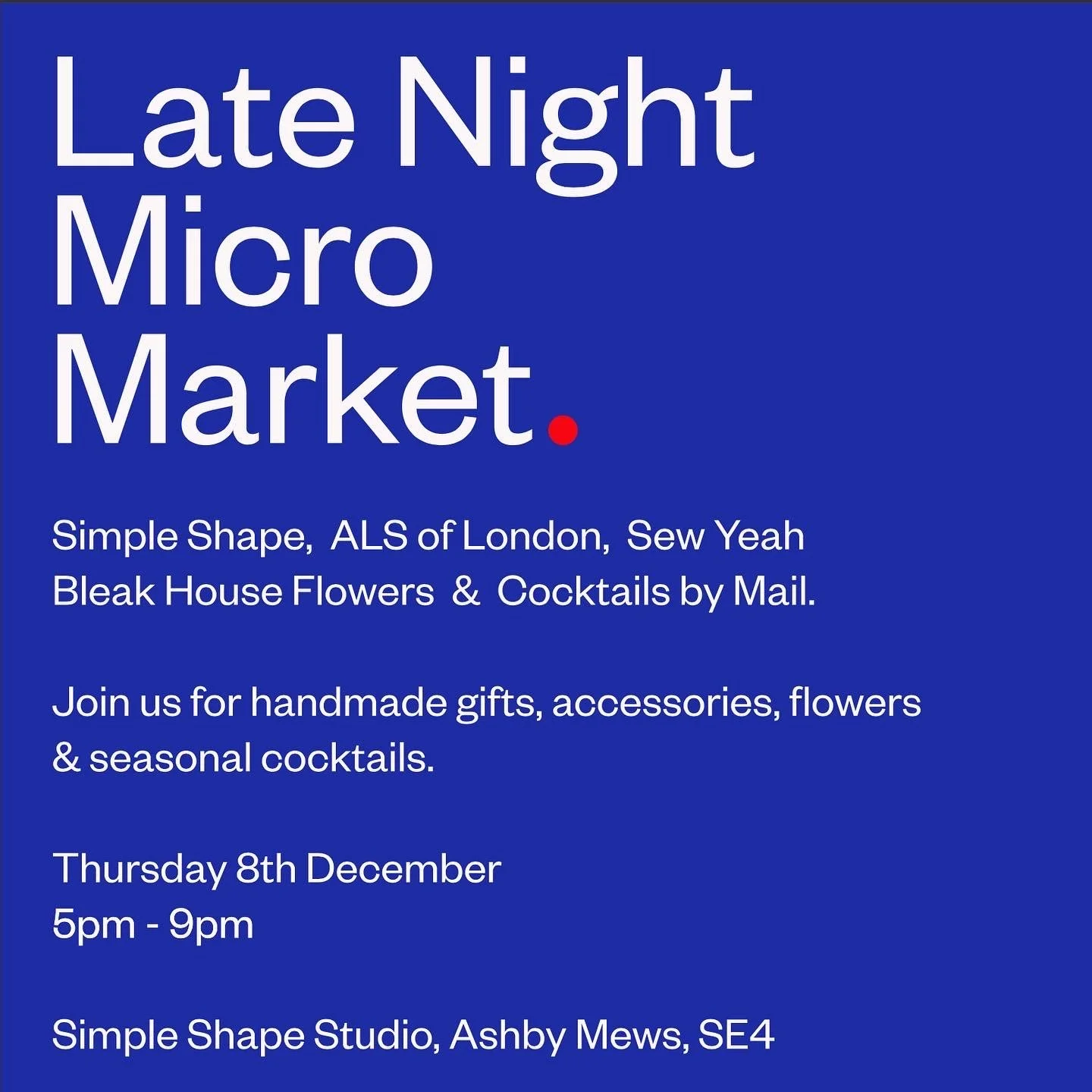 SIMPLE SHAPE MICRO MARKET