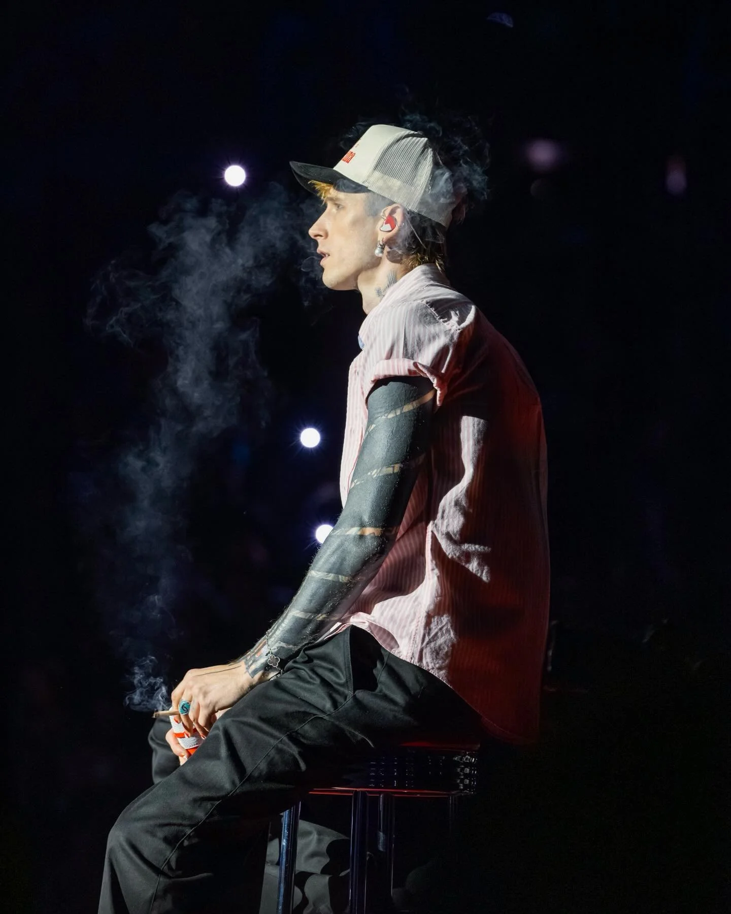 @machinegunkelly and his Lost Americana show for @frankclegg &amp; @vansonleathers with @the_aspiringnobody @vansoncommunity