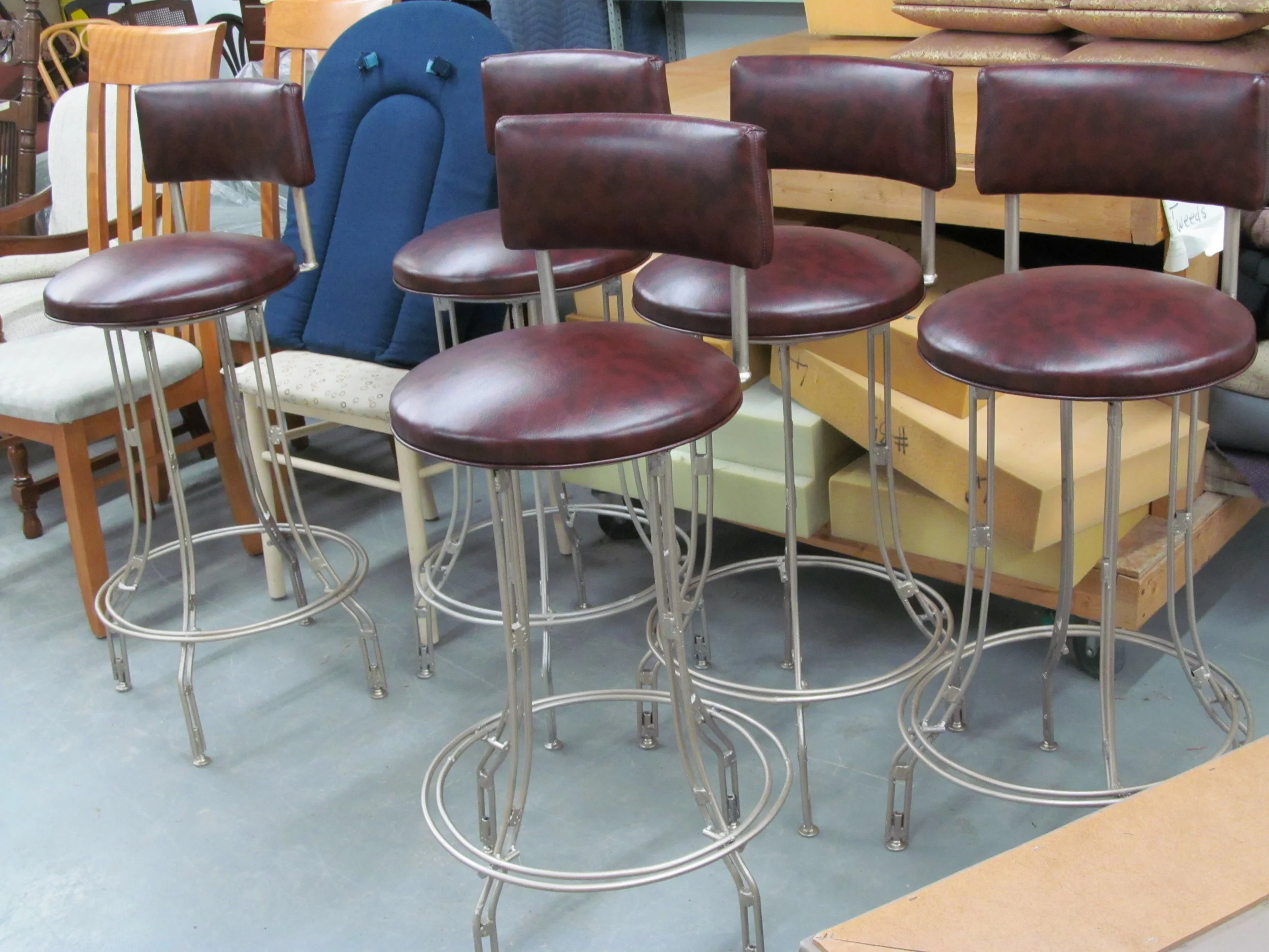 Custom barstools