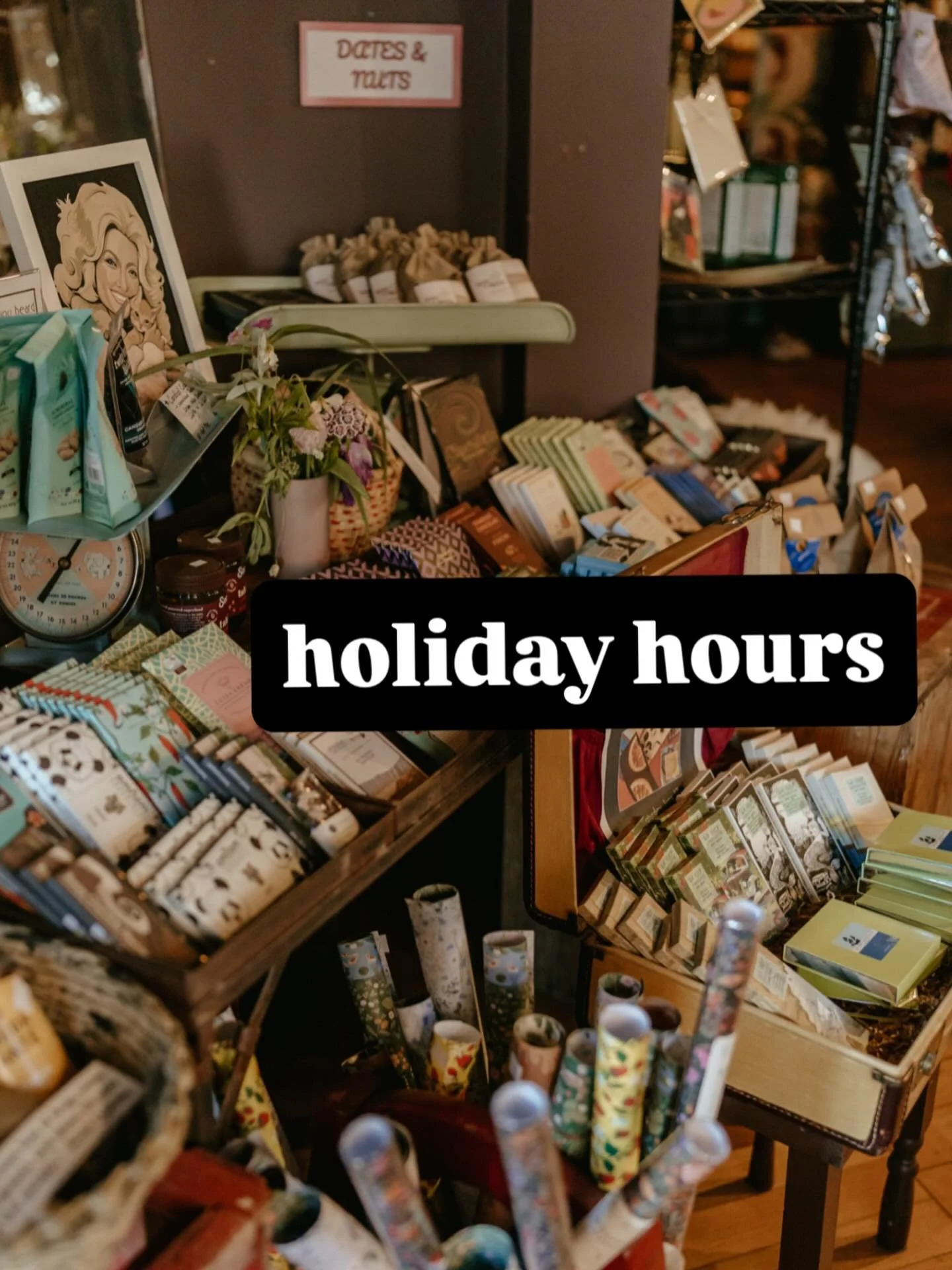 PSA: Holiday Hours! We&rsquo;re running a different schedule this week. As always, don&rsquo;t be shy&ndash; give us a call if you&rsquo;re wanting to confirm hours before making a pilgrimage to the shop. Any time the shop is open, the bar is also op