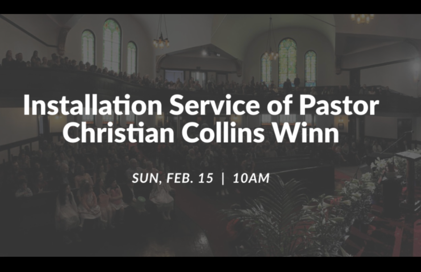 Installation Service for Christian Collins Winn