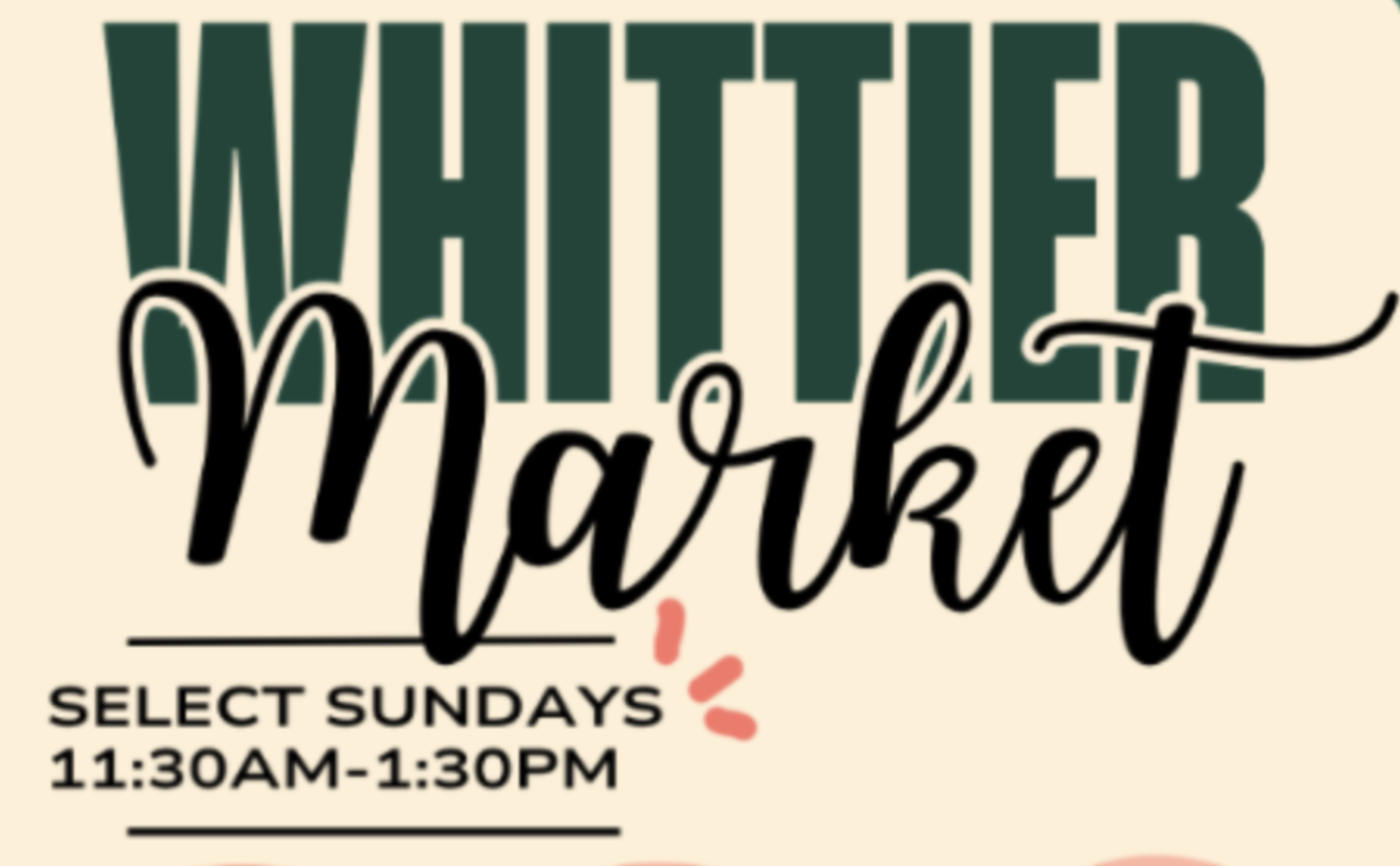 Whittier Market: El Mercado