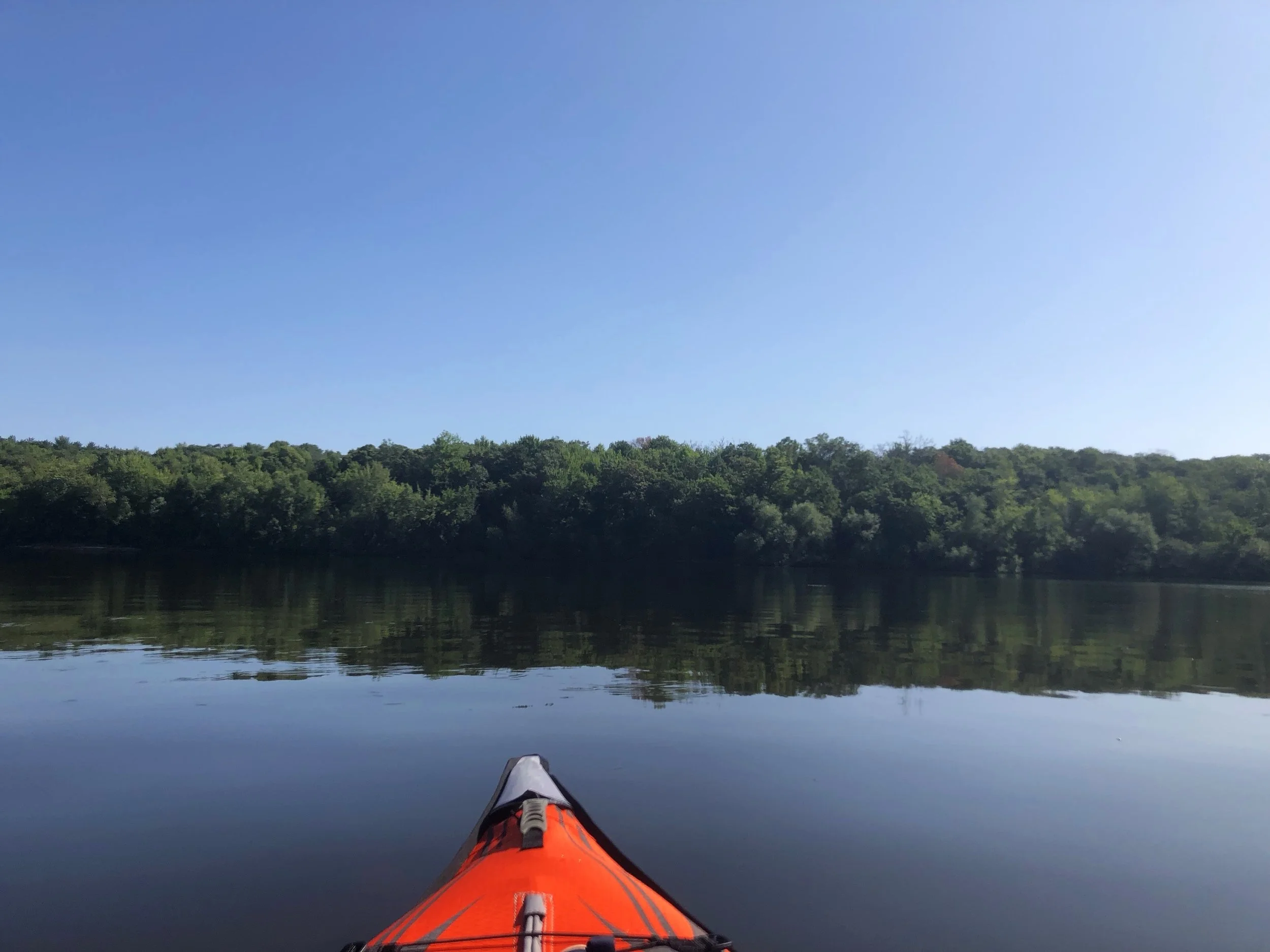 Kayaking Lake Wissota