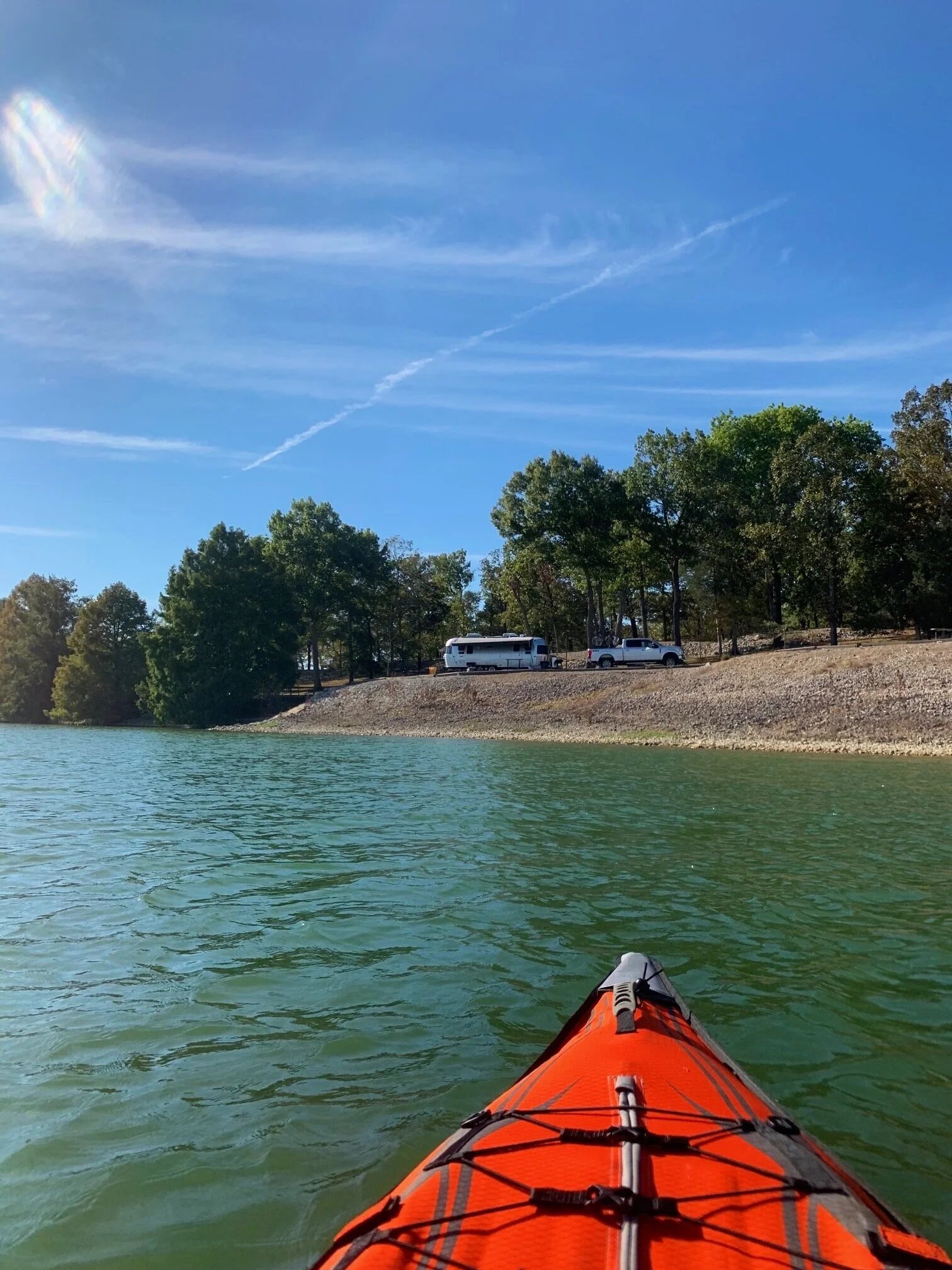 Goldie from the water.