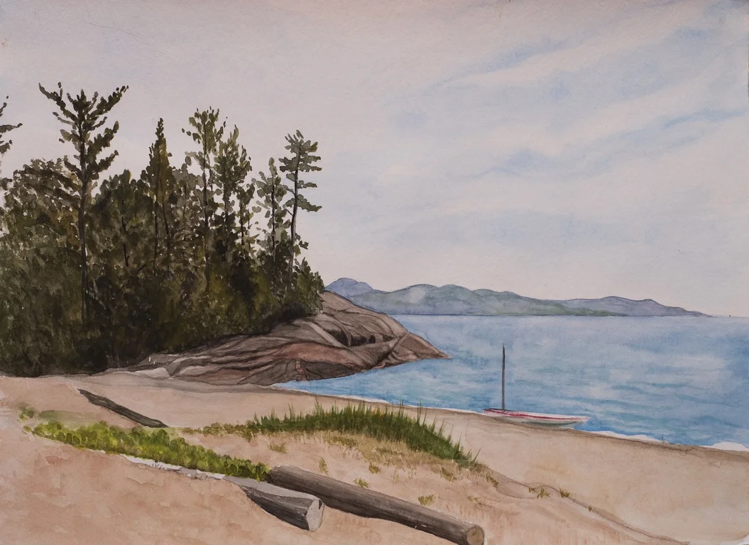 The Beach at Agawa Bay