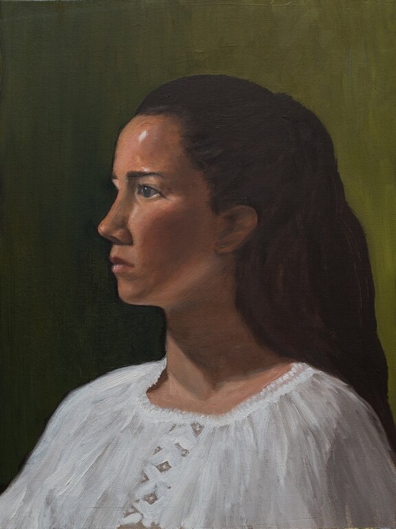 Girl in a White Blouse