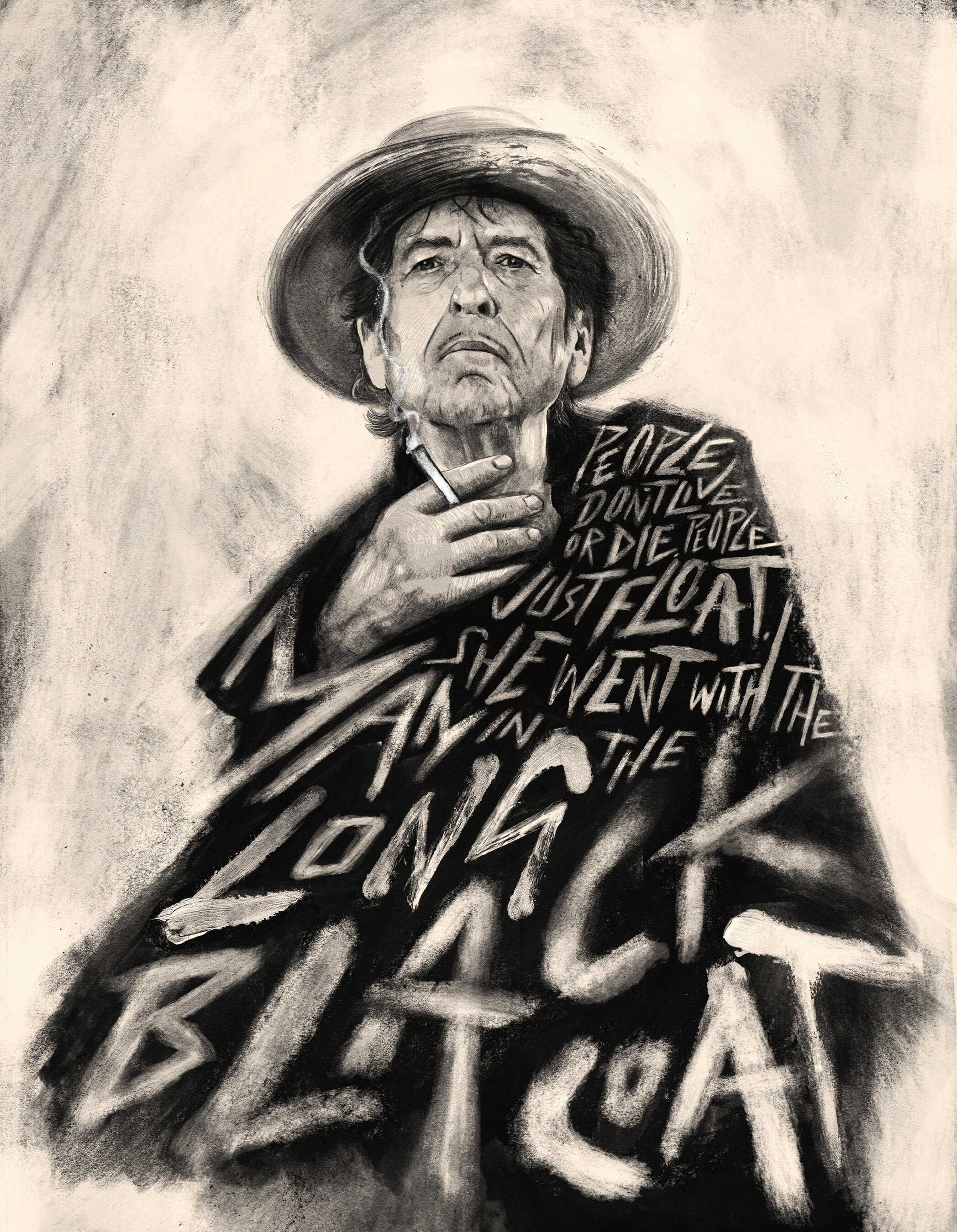 The Man in the Long Black Coat - Bob Dylan