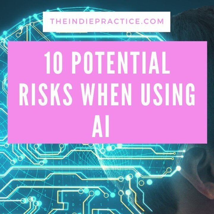 New blog // 10 potential risks WHEN using AI for your content creation 🤖⁠
⁠
The use of AI in marketing is growing at a fast pace, as creators utilise its speed and generation of ideas. We recently shared how useful it can be for blog writing; from c