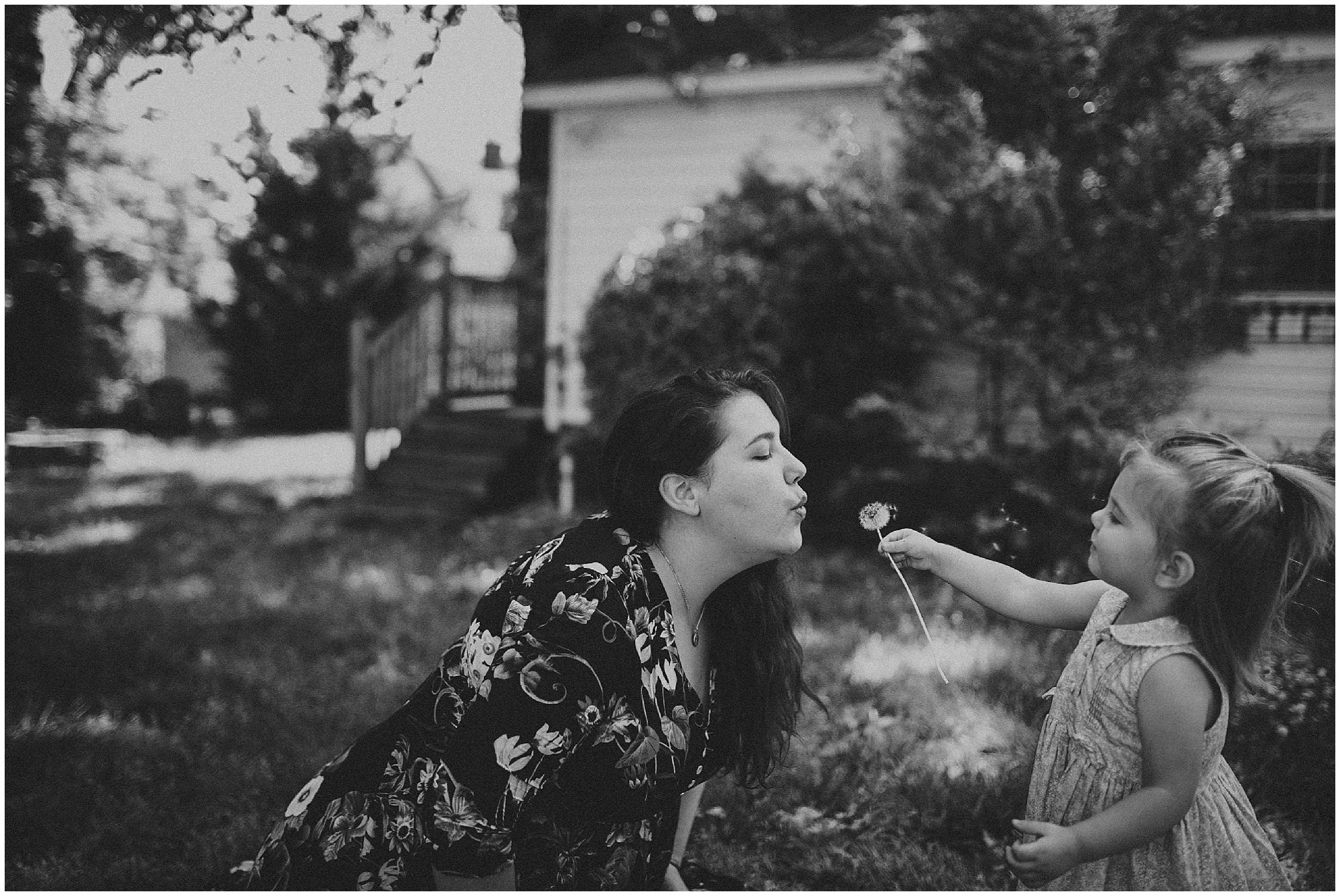 Mother's Day in black and white, by Emily Lapish Photography