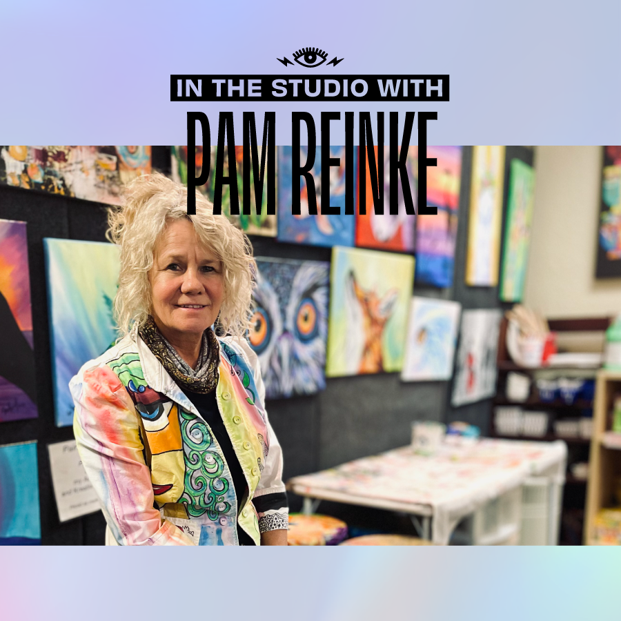 In the Studio⚡️Pam Reinke