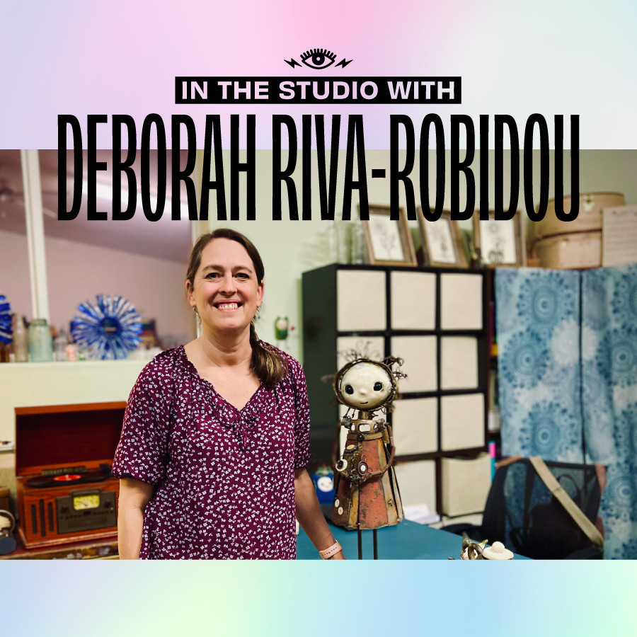 In the Studio⚡️Deborah Riva-Robidou