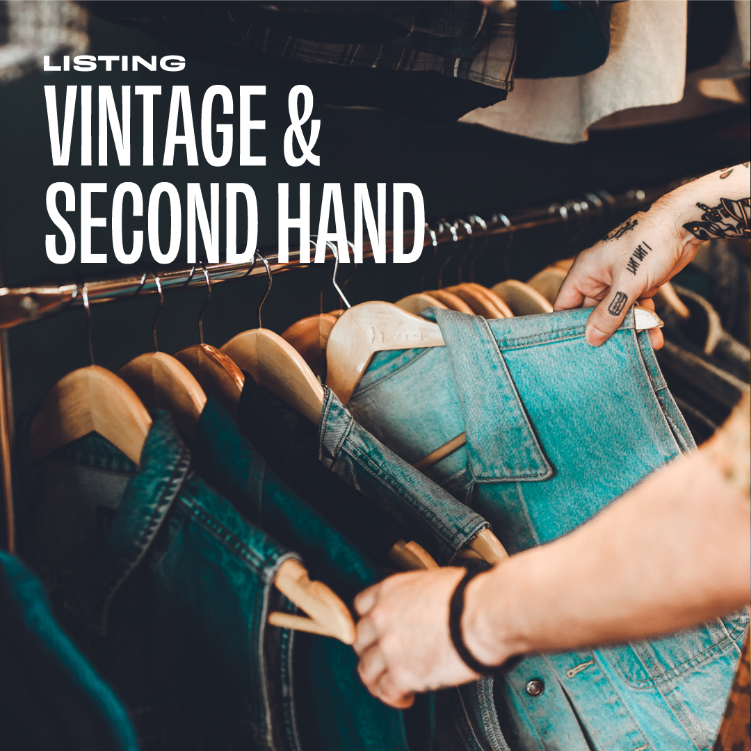 Listing 🔸 Shop Vintage &amp; Second Hand