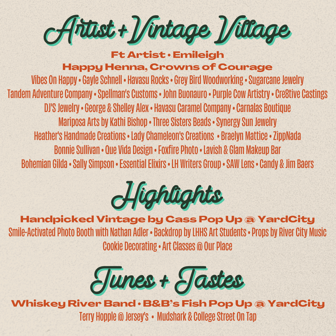 March Features + Downtown Map