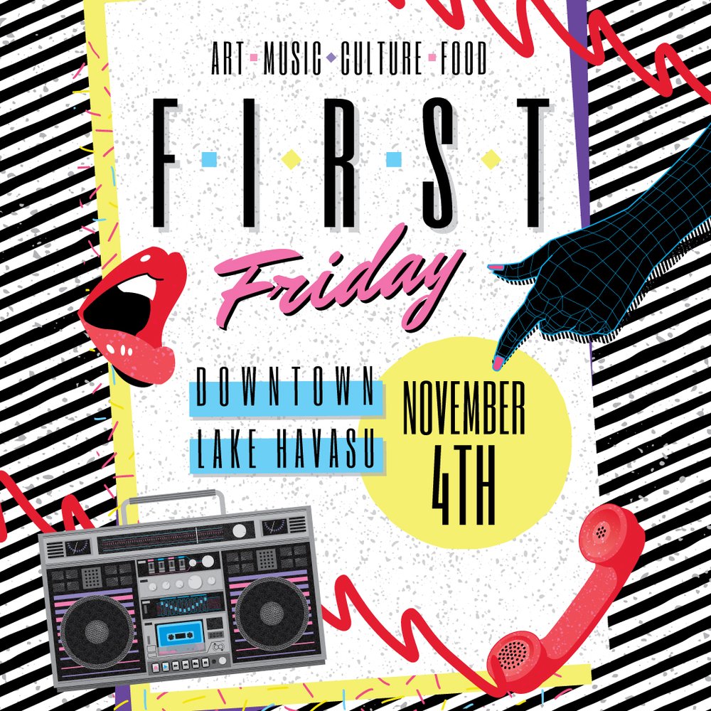 Ft Business  Glitch Barcadium — First Friday Downtown Havasu