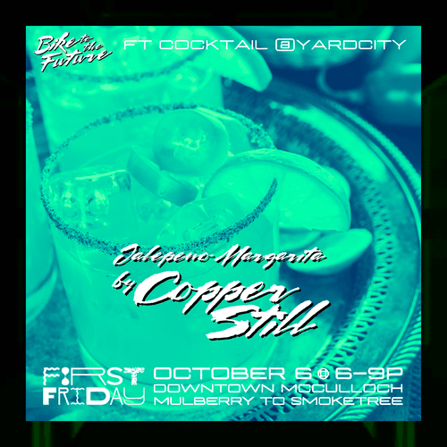 Featured Cocktail Jalapeno Margarita by Copper Still — First Friday