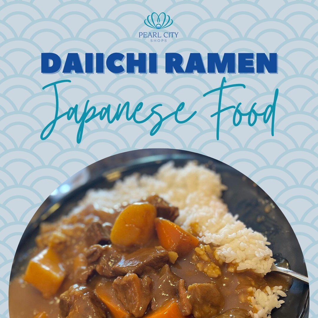 Craving authentic Japanese food? 🥢

We've got you! Order Japanese dishes from 𝐃𝐚𝐢𝐢𝐜𝐡𝐢 𝐑𝐚𝐦𝐞𝐧.

Click the link in BIO to see their menu.
https://www.pearlcityshops.com/daiichi-ramen
.
.
.
.
.
#japaneserestaurant #ramenrestaurant #ramenlove