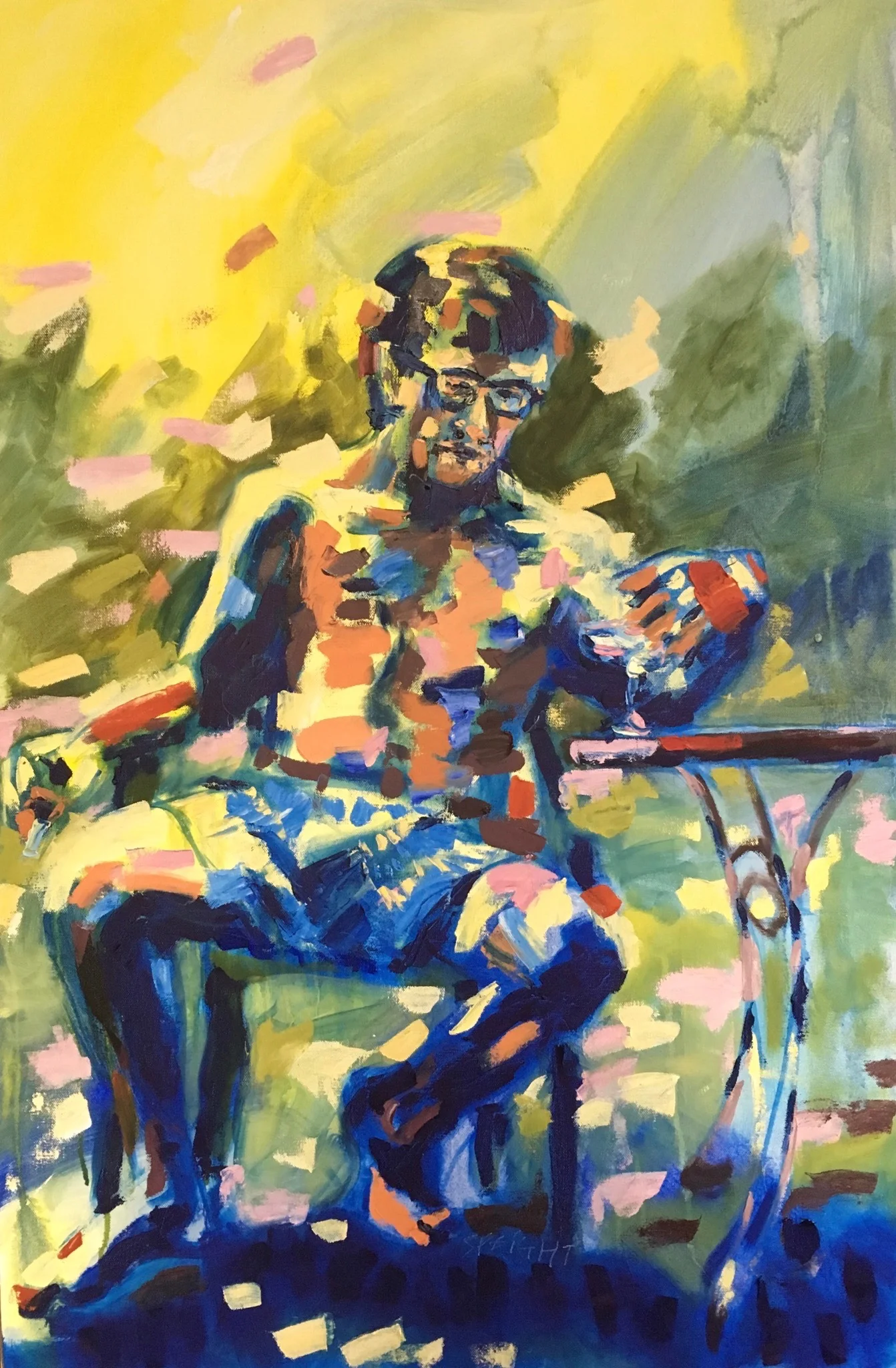 Paige paints unusual portraits of the lives and stories that intersect her own, drawing particular inspiration from moments of unexpected vulnerability. Her work with the Village Canoe Floating Residency will explore the intimate interpersonal trium…
