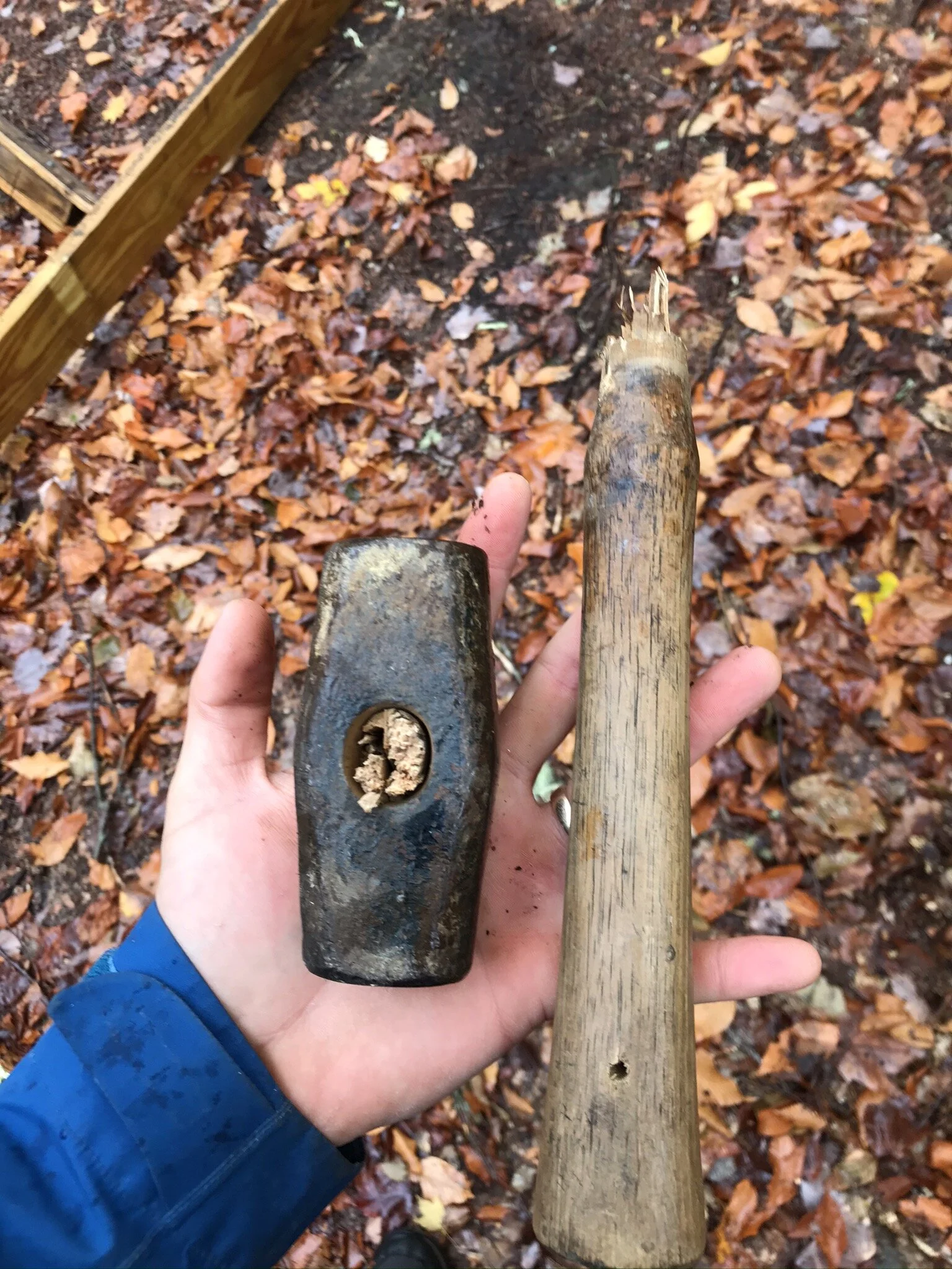 Winter Canoe Build 06: Staking Down