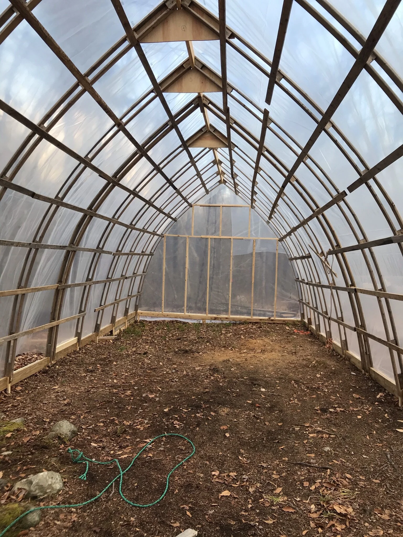 Winter Canoe Build: 12: Skinning the Shed