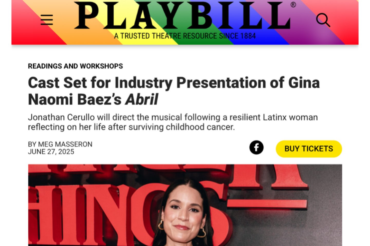 ABRIL a new musical INDUSTRY PRESENTATION